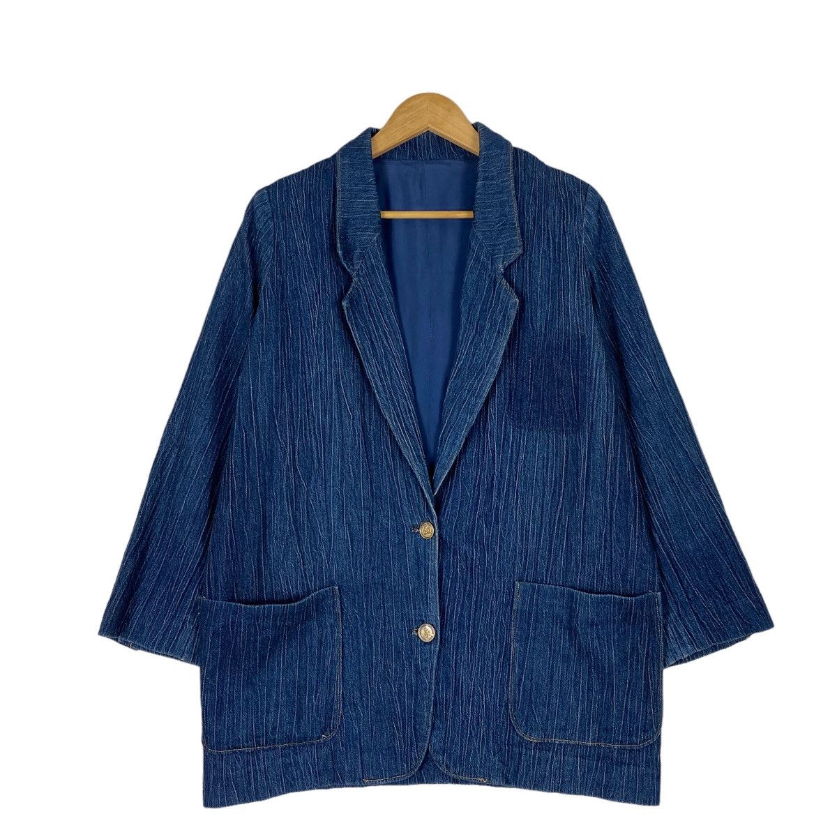 JAPANASE BRAND BUTTON COAT BLAZER INSPIRED ISSEY MIYAKE MEN