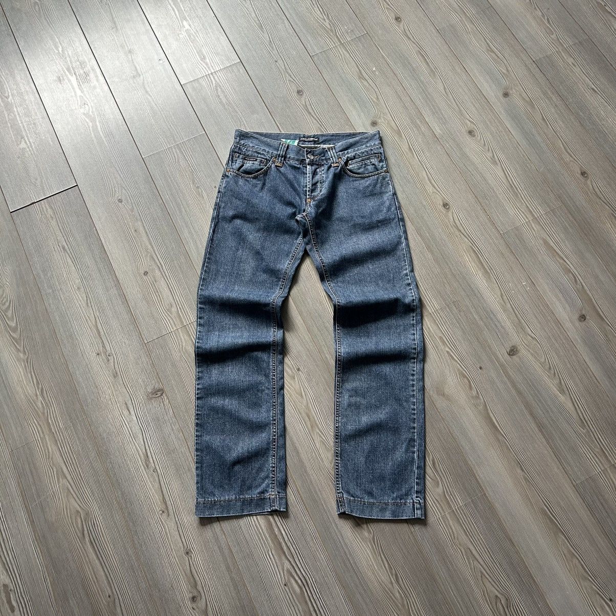 Dolce & Gabbana Vintage Dolce & Gabbana Metal Logo Denim Jeans Y2K Size US 30 / EU 46 - 10 Thumbnail