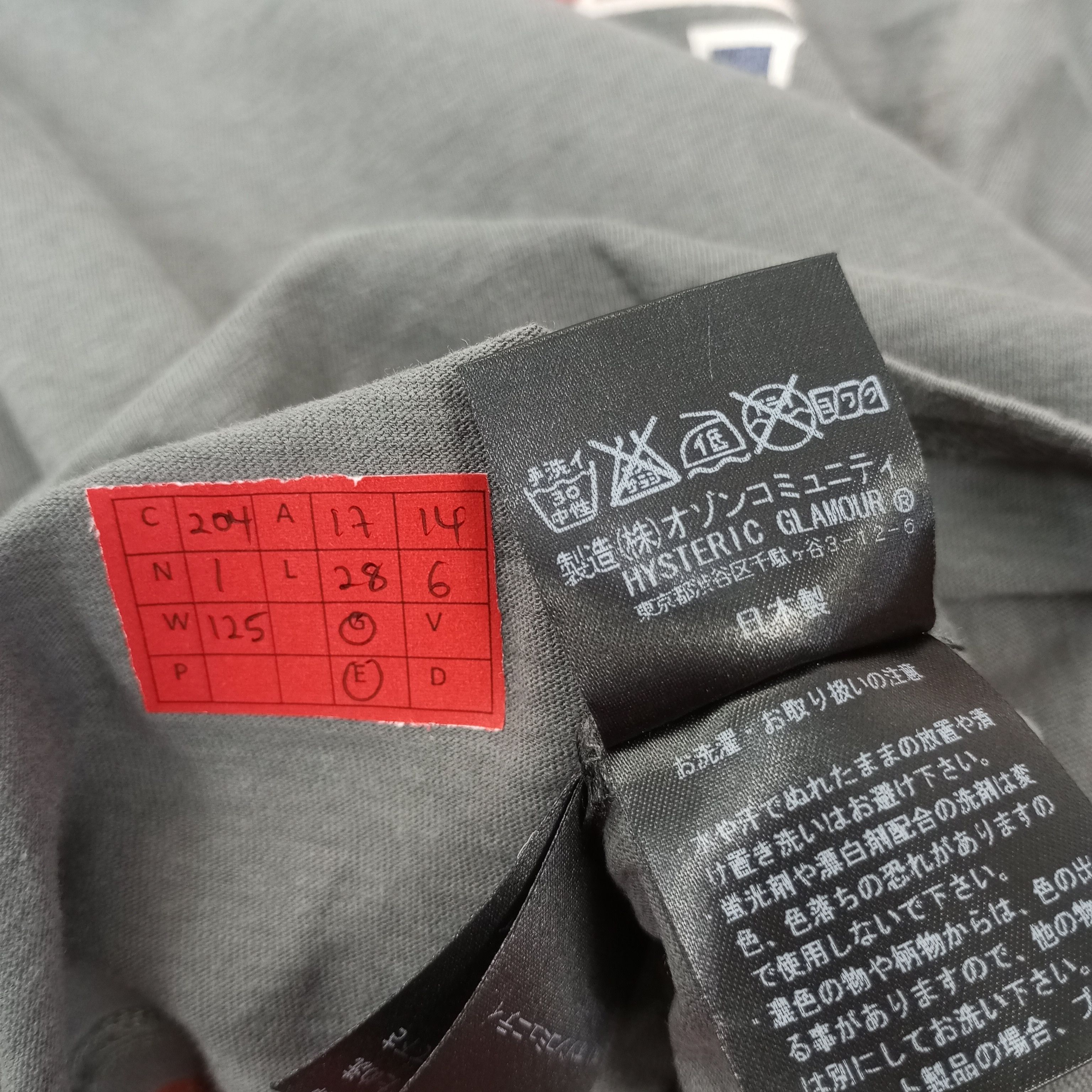 Hysteric Glamour Hysteric Glamour Japanese Brand Fashion Style Tshirt Size S / US 4 / IT 40 - 8 Thumbnail