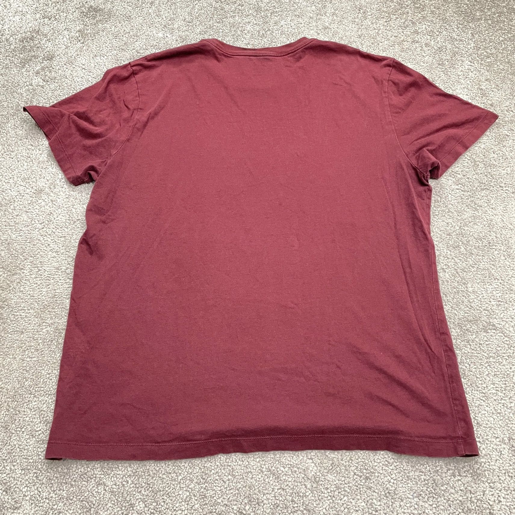 Banana Republic VINTAGE Banana Republic Men’s T-Shirt Large Red Cotton Crew Neck Classic Tee Size US L / EU 52-54 / 3 - 2 Thumbnail