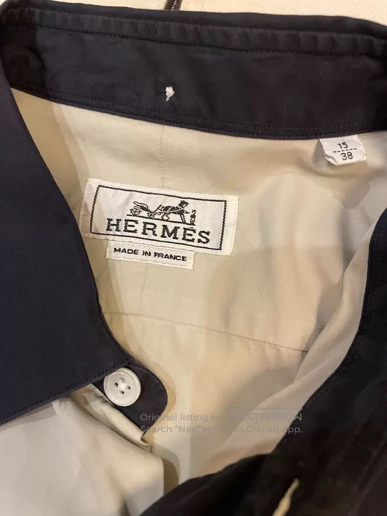 Hermes Hermes size 38 Patchwork short-sleeve shirt Size US XXS / EU 40 - 5 Thumbnail