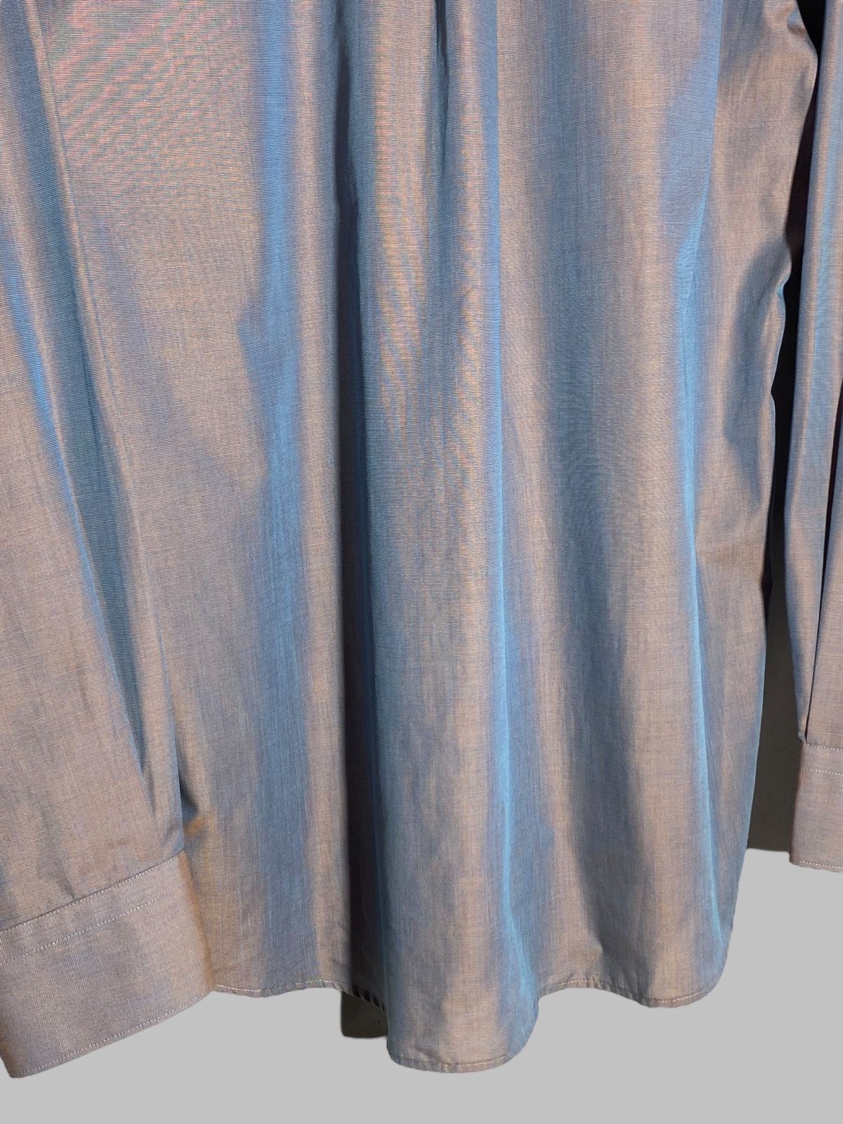 Kenzo Vintage Kenzo Homme Shimmer Two Tone Button Up Shirt Rare Size US M / EU 48-50 / 2 - 6 Thumbnail