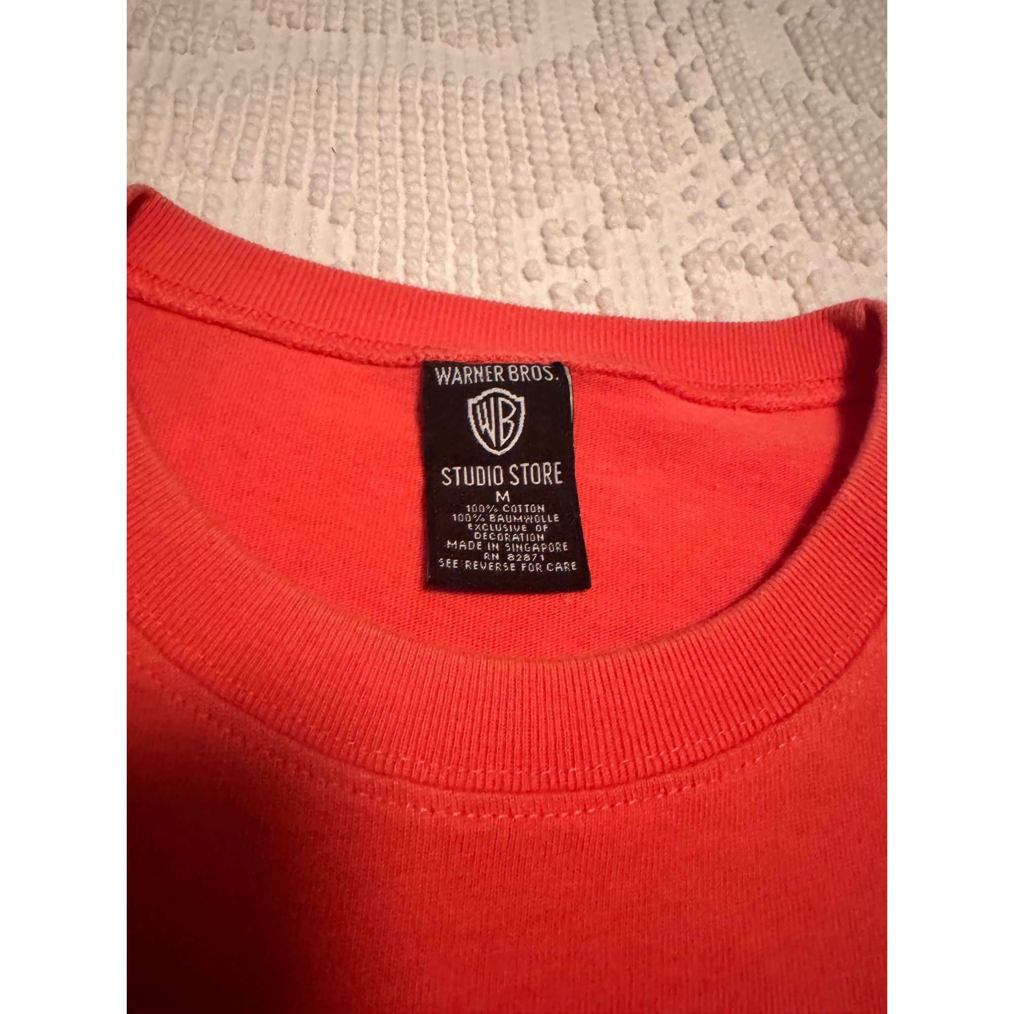 Warner Bros Warner Bros Studio Store Looney Tunes Red T-Shirt M Size US M / EU 48-50 / 2 - 3 Thumbnail