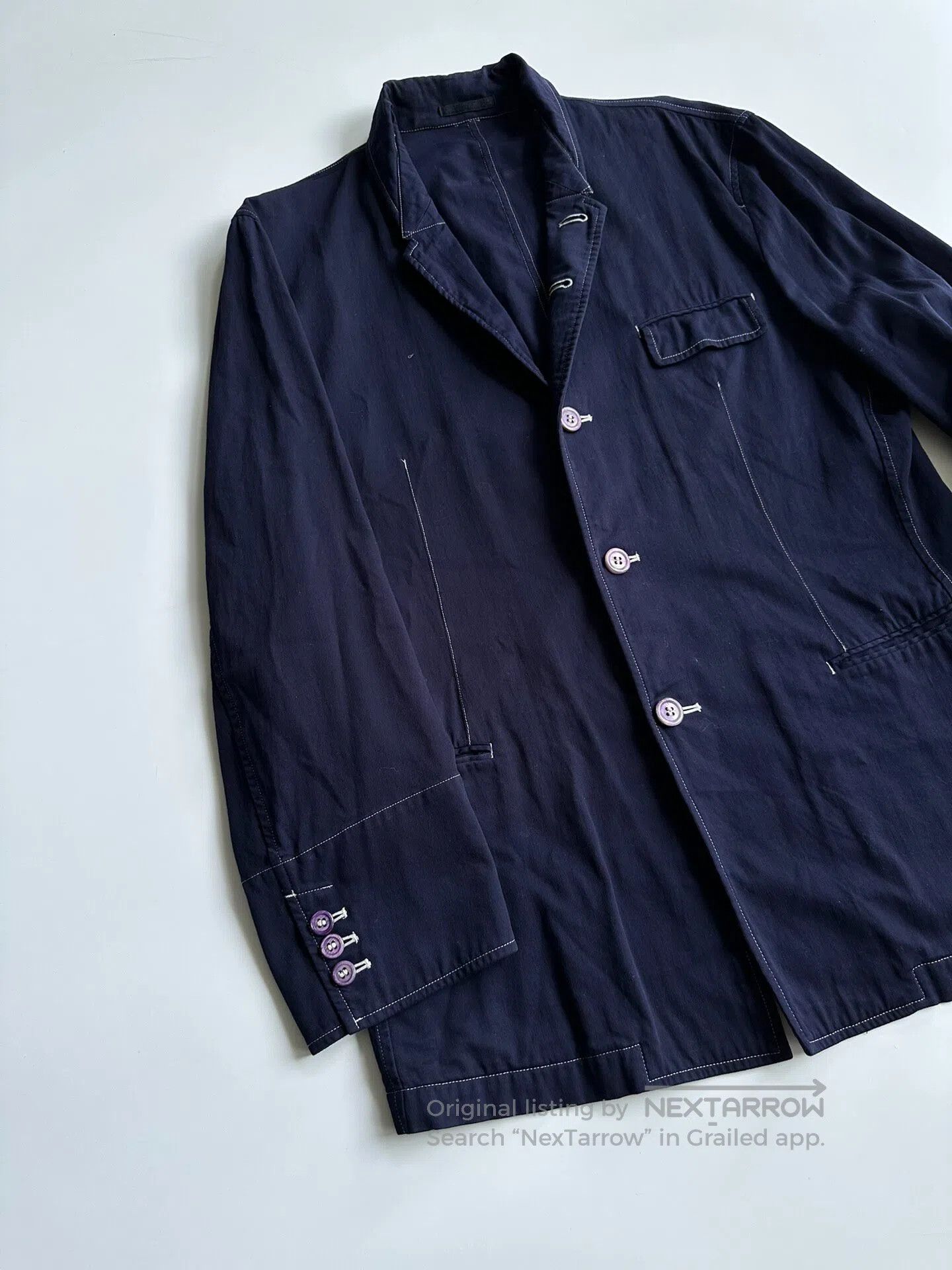 Comme des Garcons Comme des Garcons HOMME 1998 Mid-Sleeve Jacket| Size US M / EU 48-50 / 2 - 1 Thumbnail