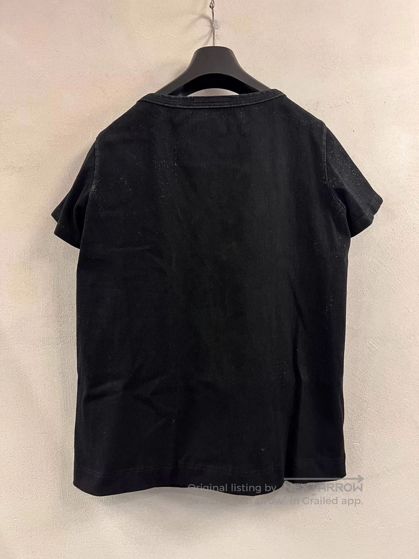 Julius Julius 7 Black Coated Denim T-shirt. Size US M / EU 48-50 / 2 - 7 Thumbnail