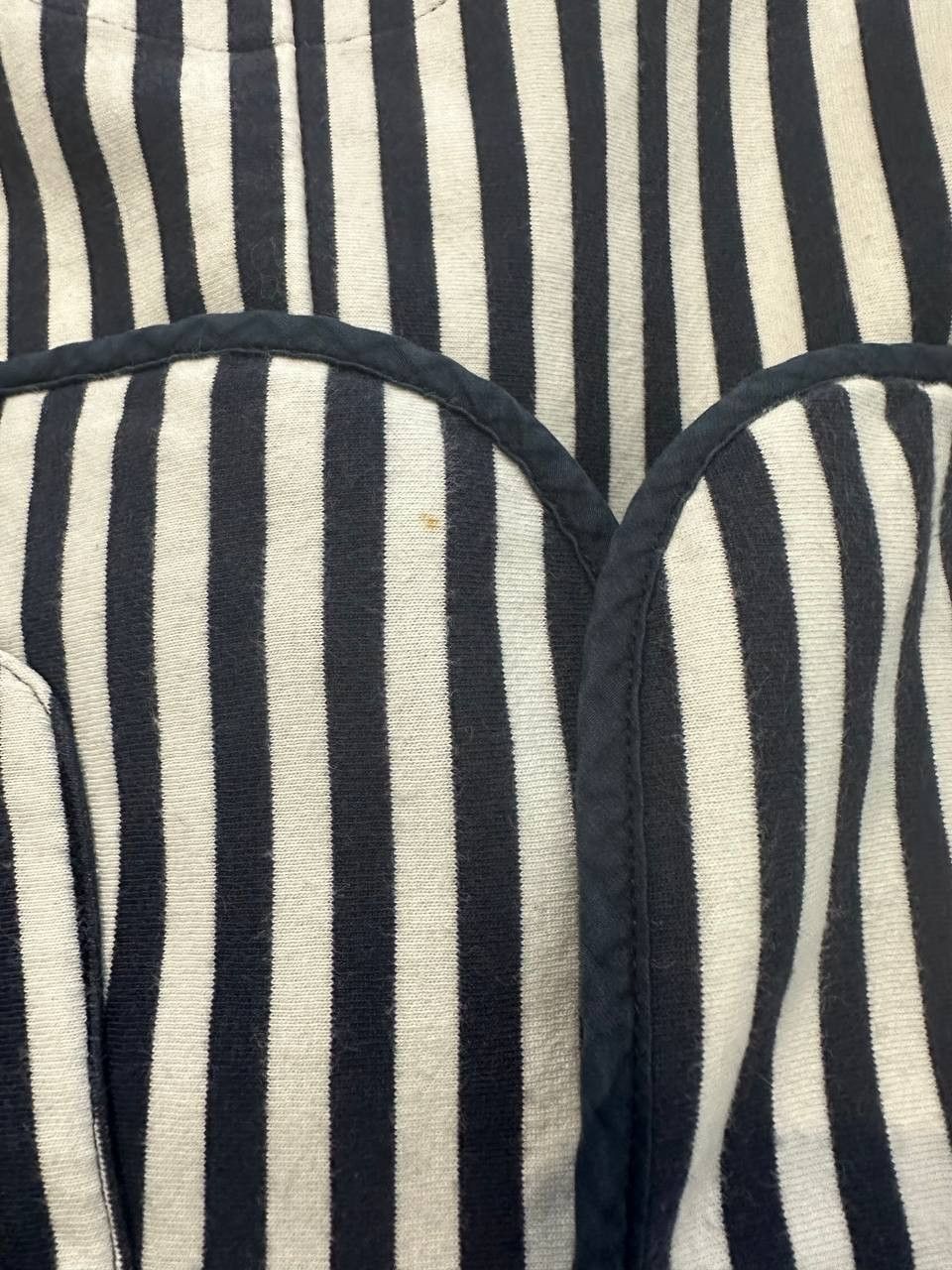 Designer × Weekend Max Mara Weekend Max Mara Striped Blazer Jacket Japan "W" Patch Size S / US 4 / IT 40 - 17 Thumbnail
