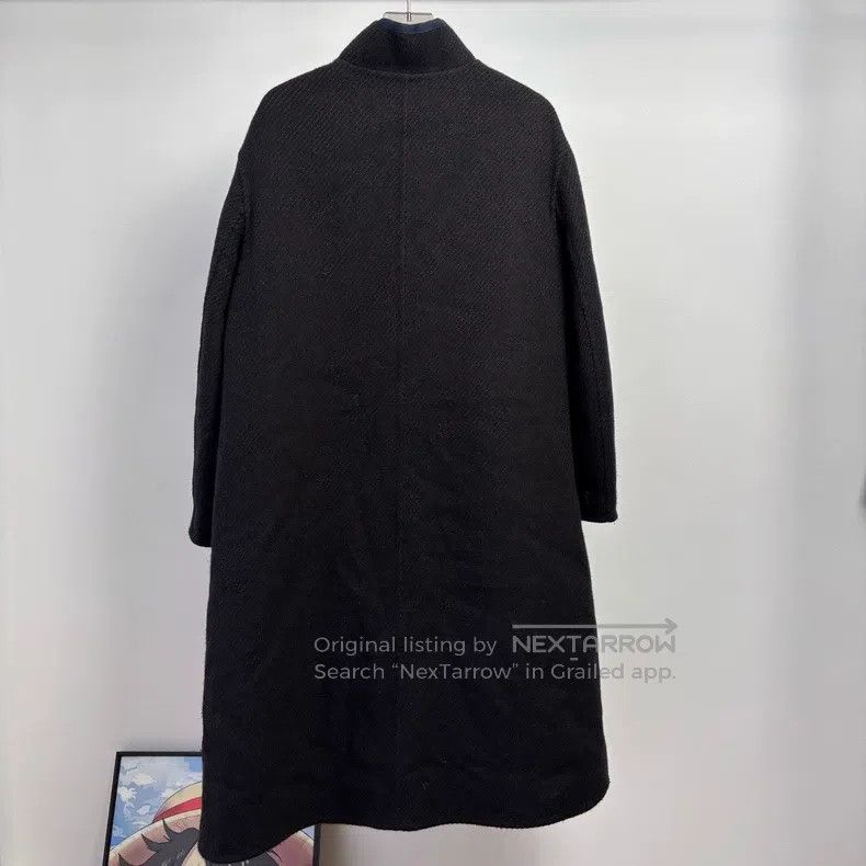 Hermes Hermes Black Long Lapel Coat Size XXS / US 00 / IT 34 - 2 Thumbnail