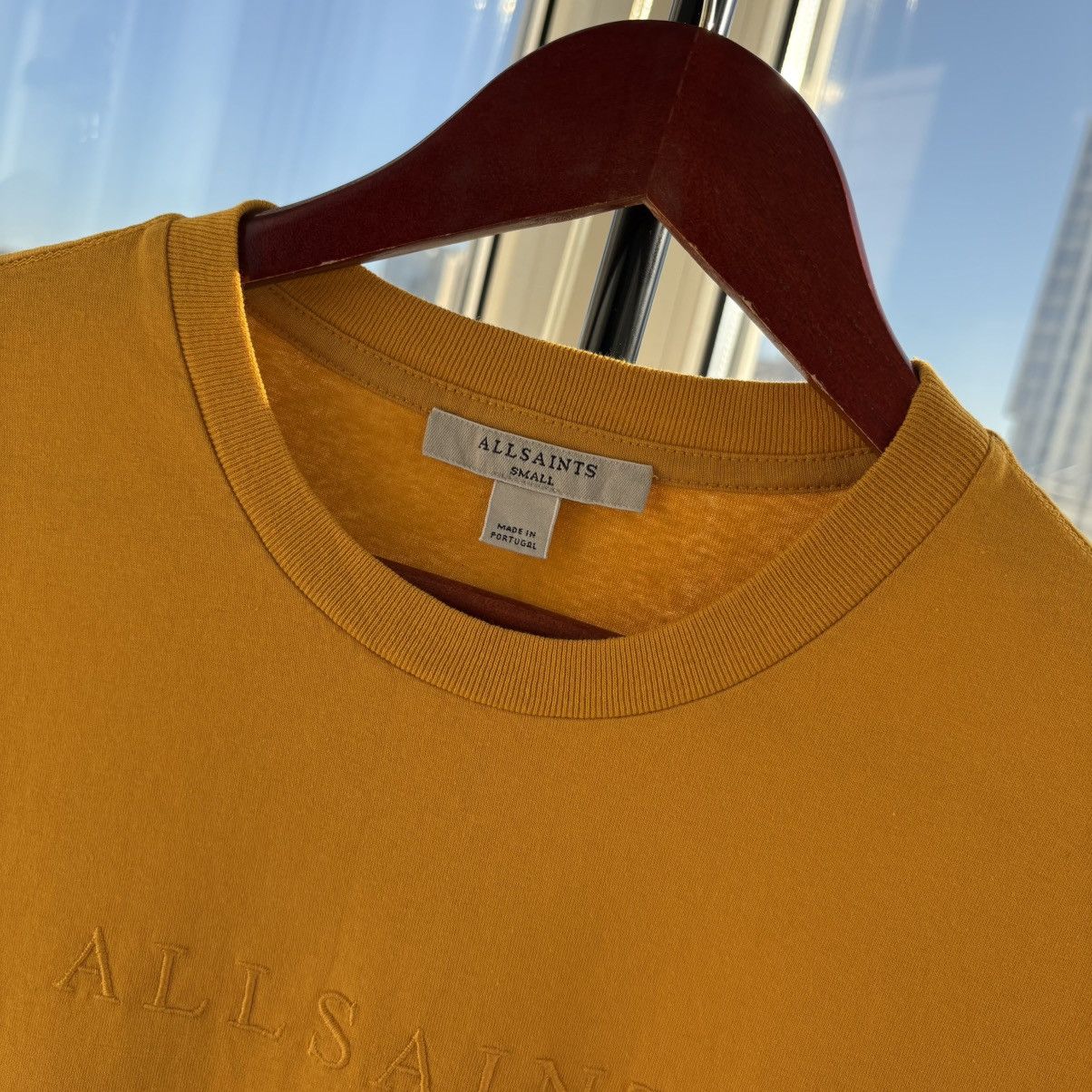 Allsaints Allsaints T Shirt Big Logo Luxury Streetwear Style Italy Size US S / EU 44-46 / 1 - 2 Thumbnail