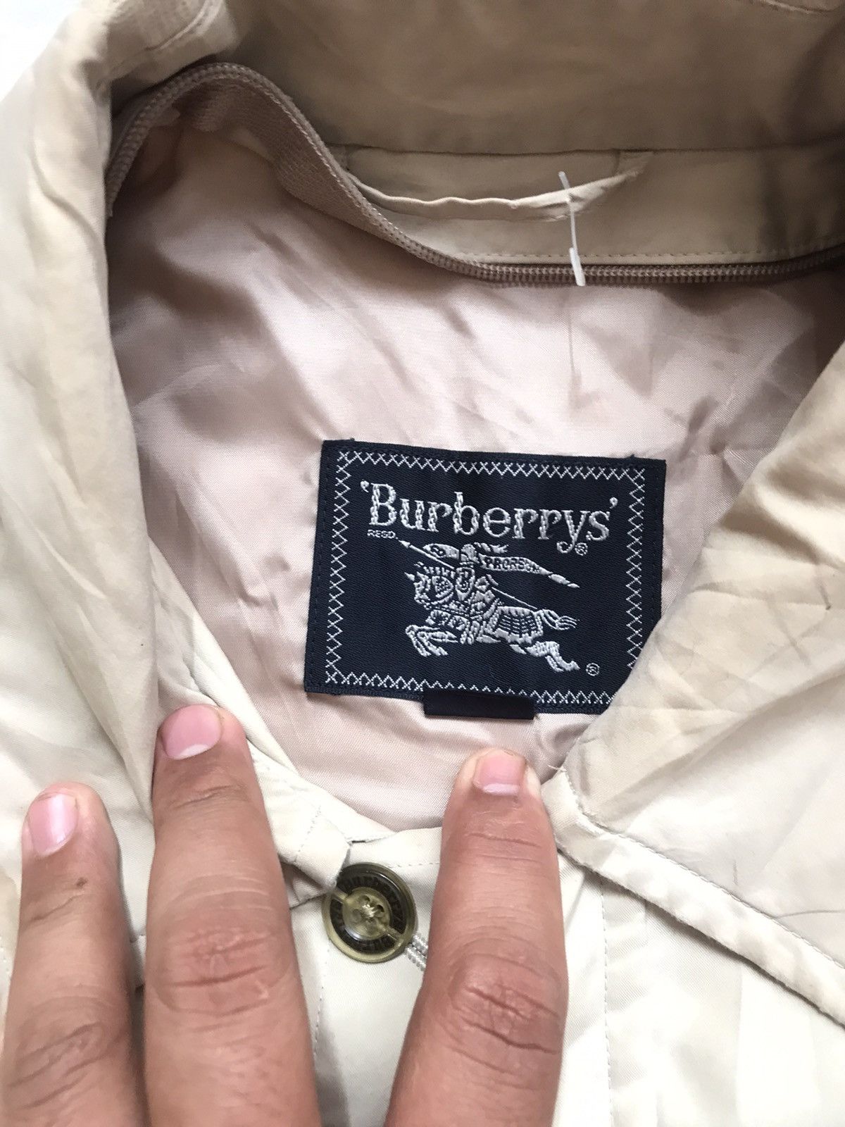 Burberry VINTAGE BURBERRY JACKET Size US L / EU 52-54 / 3 - 5 Thumbnail