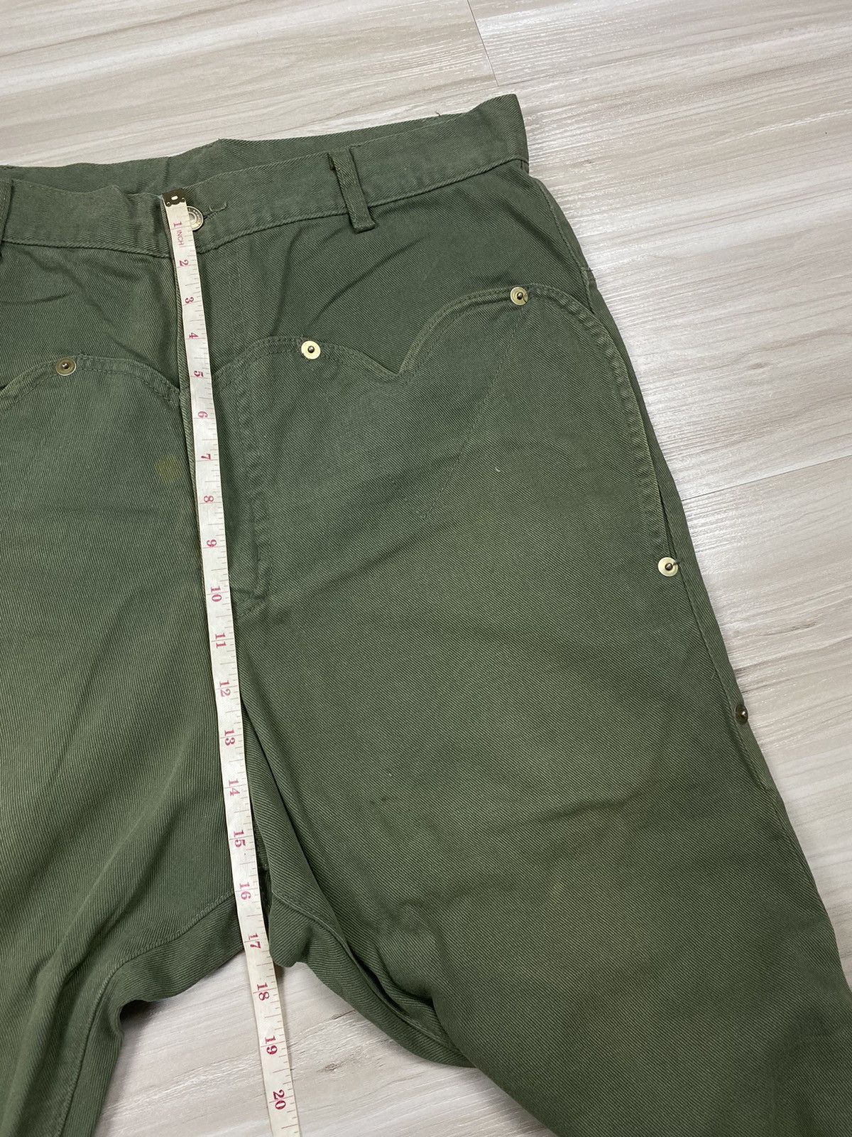Issey Miyake × Japanese Brand × mercibeaucoup MERCIBEAUCOUP JEAVOUS ENPRIE Sunfaded drop crotch Pants Size US 32 / EU 48 - 13 Thumbnail