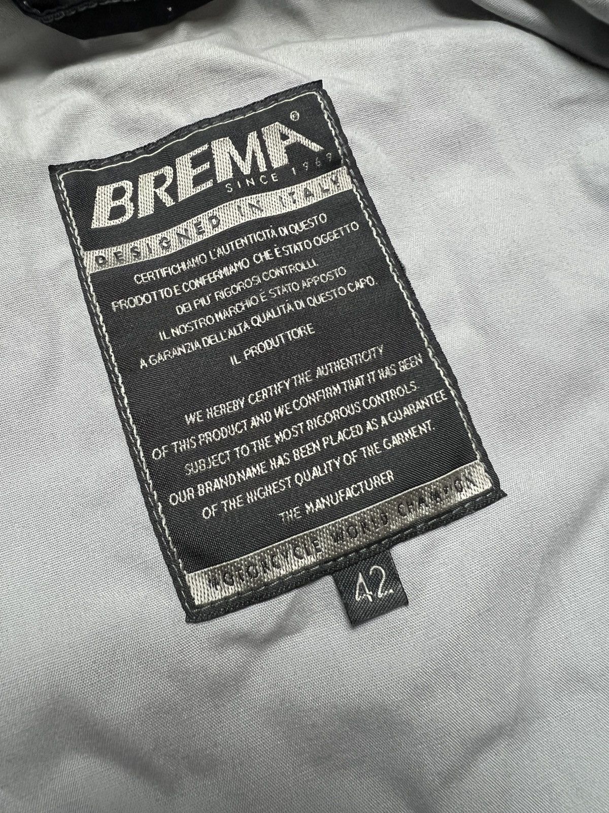 Other Brema Racing GT H2Out Italy Motorcycle Luxury Cargo Jacket Size S / US 4 / IT 40 - 14 Thumbnail