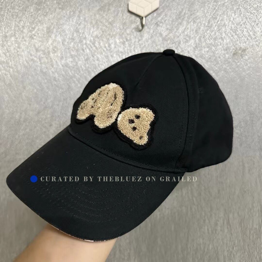 Palm Angels Palm Angels Bear Embroidered Cap Size ONE SIZE - 3 Thumbnail