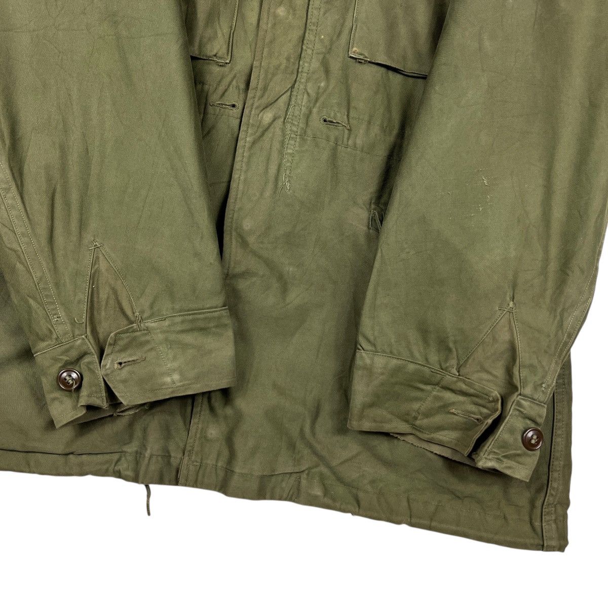 Vintage 🔥 50s Vintage M51 Reading Mfg. Field Jacket Long Small Size US S / EU 44-46 / 1 - 10 Thumbnail