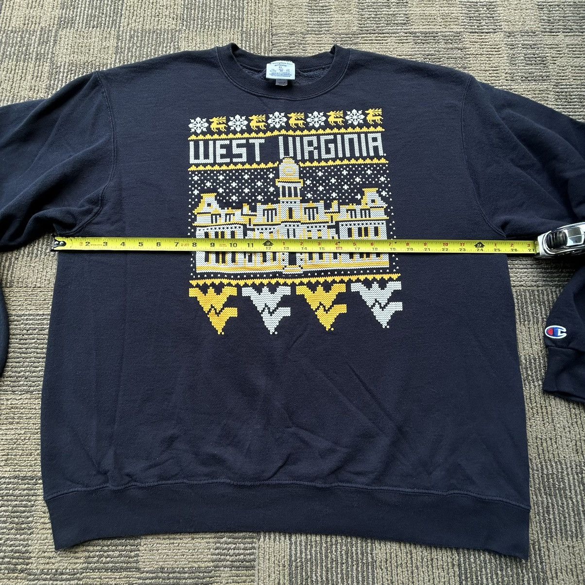 Champion West Virginia Mountaineers Christmas Champion Sweater Size US XL / EU 56 / 4 - 5 Thumbnail