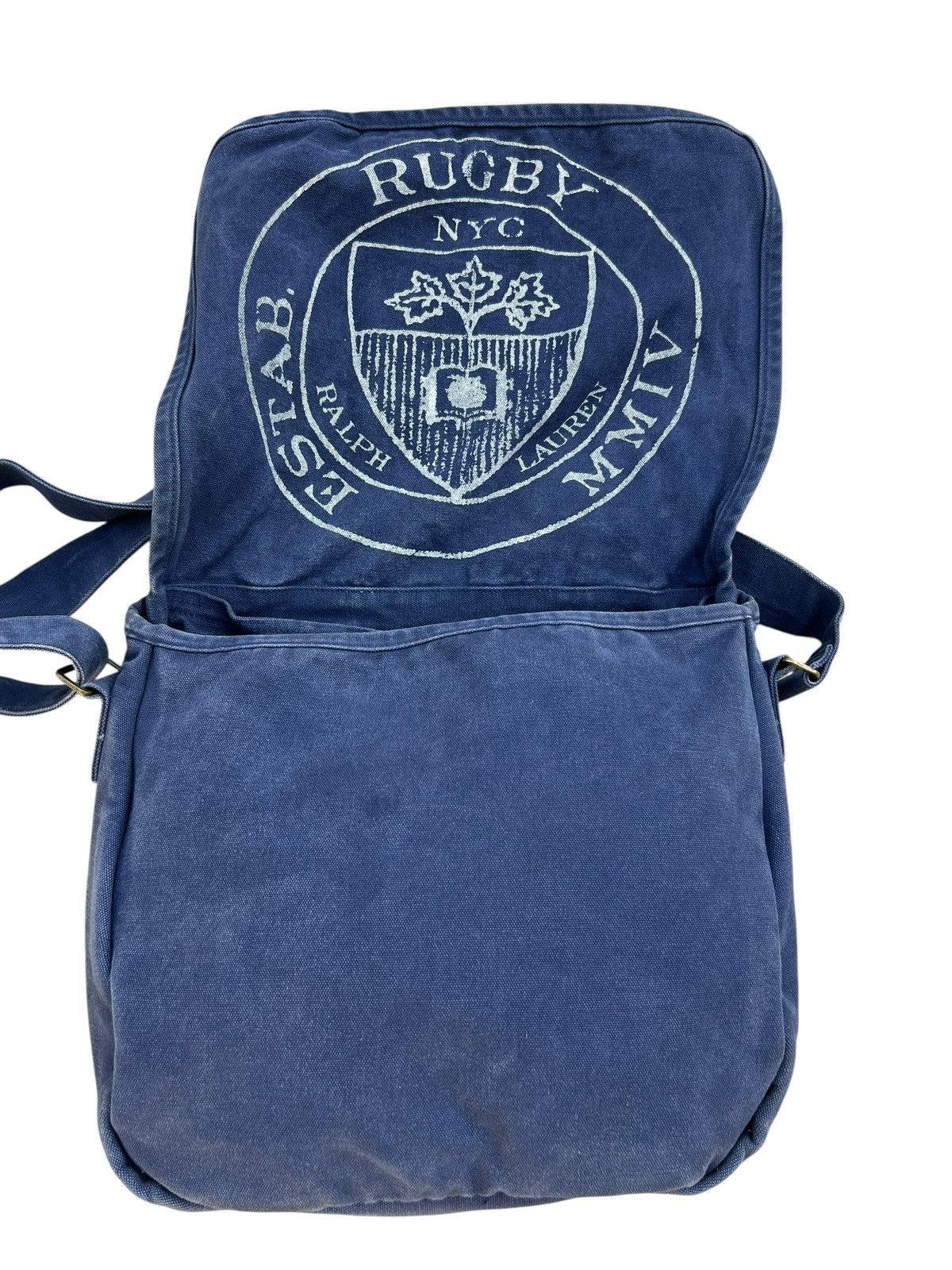 Rugby Ralph Lauren Ralph Lauren Rugby Fade Patina Duck Canvas Messenger Bag Size ONE SIZE - 19 Thumbnail