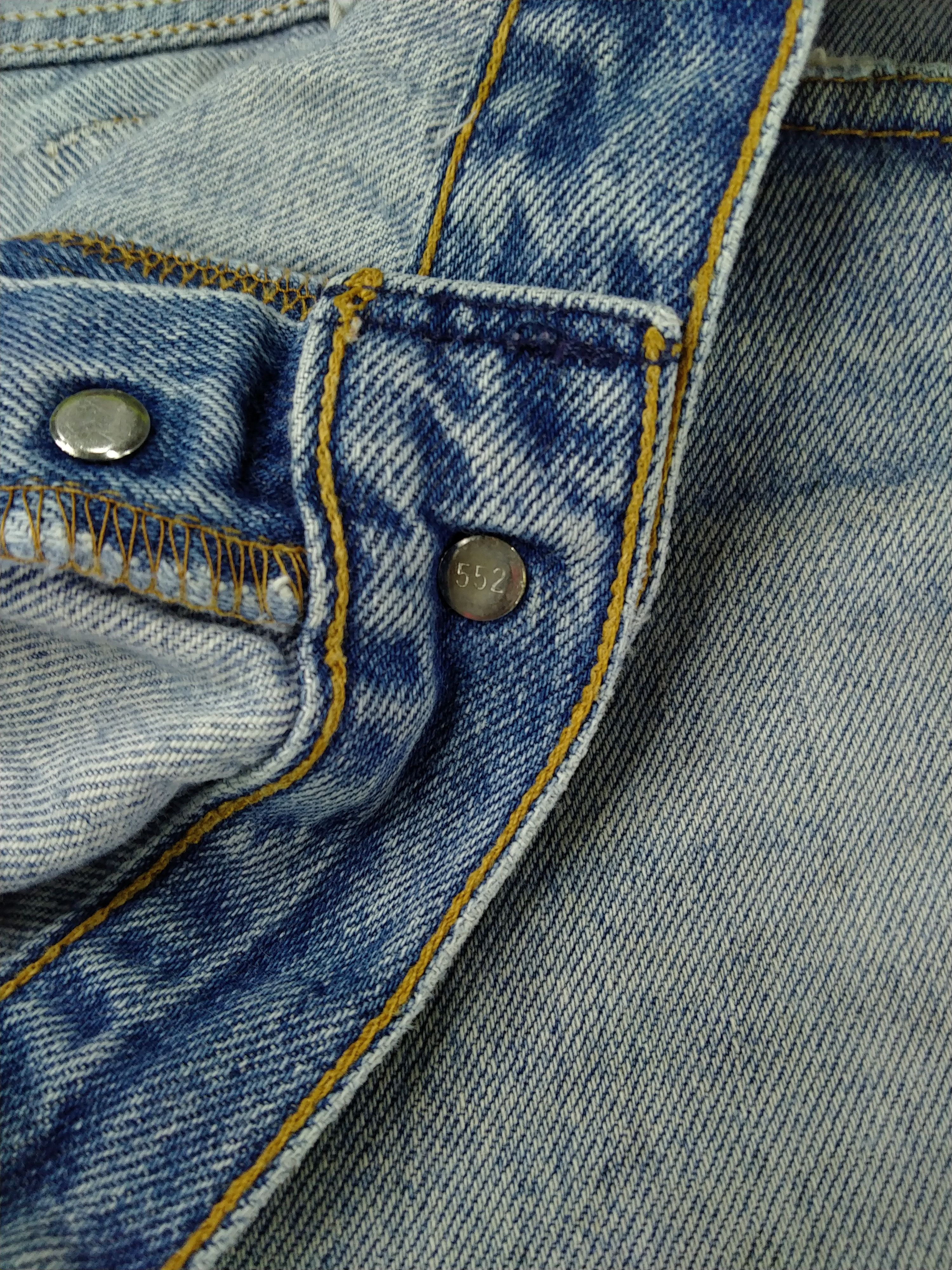 Levi's Vintage Levi's 501xx Distressed Denim 37x29.5 -JN581 Size US 37 - 7 Thumbnail