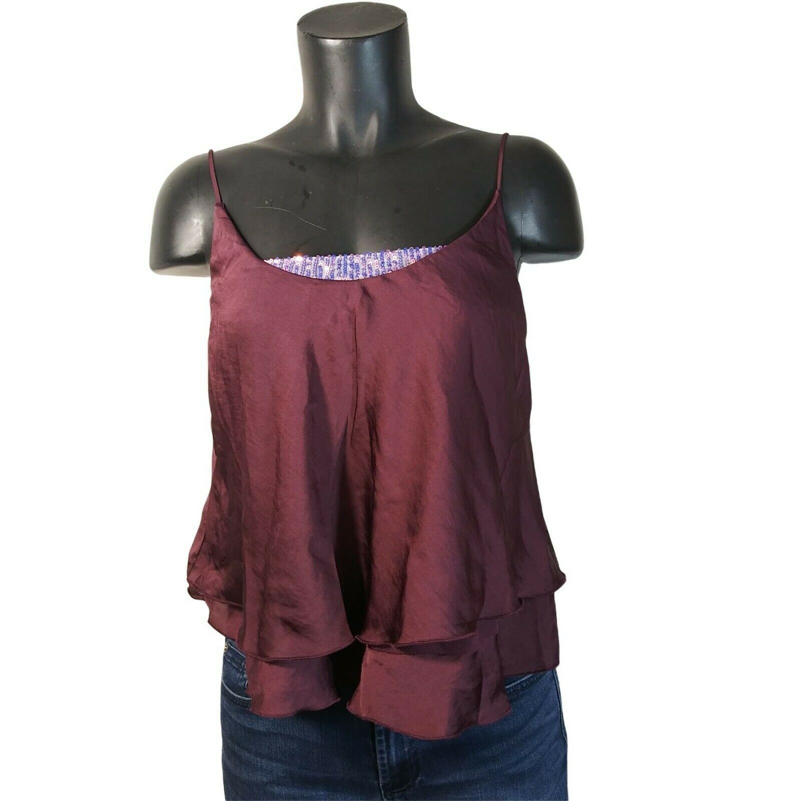 Free People Free People Camisole Womens XS - Vetiver Bloom - Intimately Size XS / US 0-2 / IT 36-38 - 1 Thumbnail