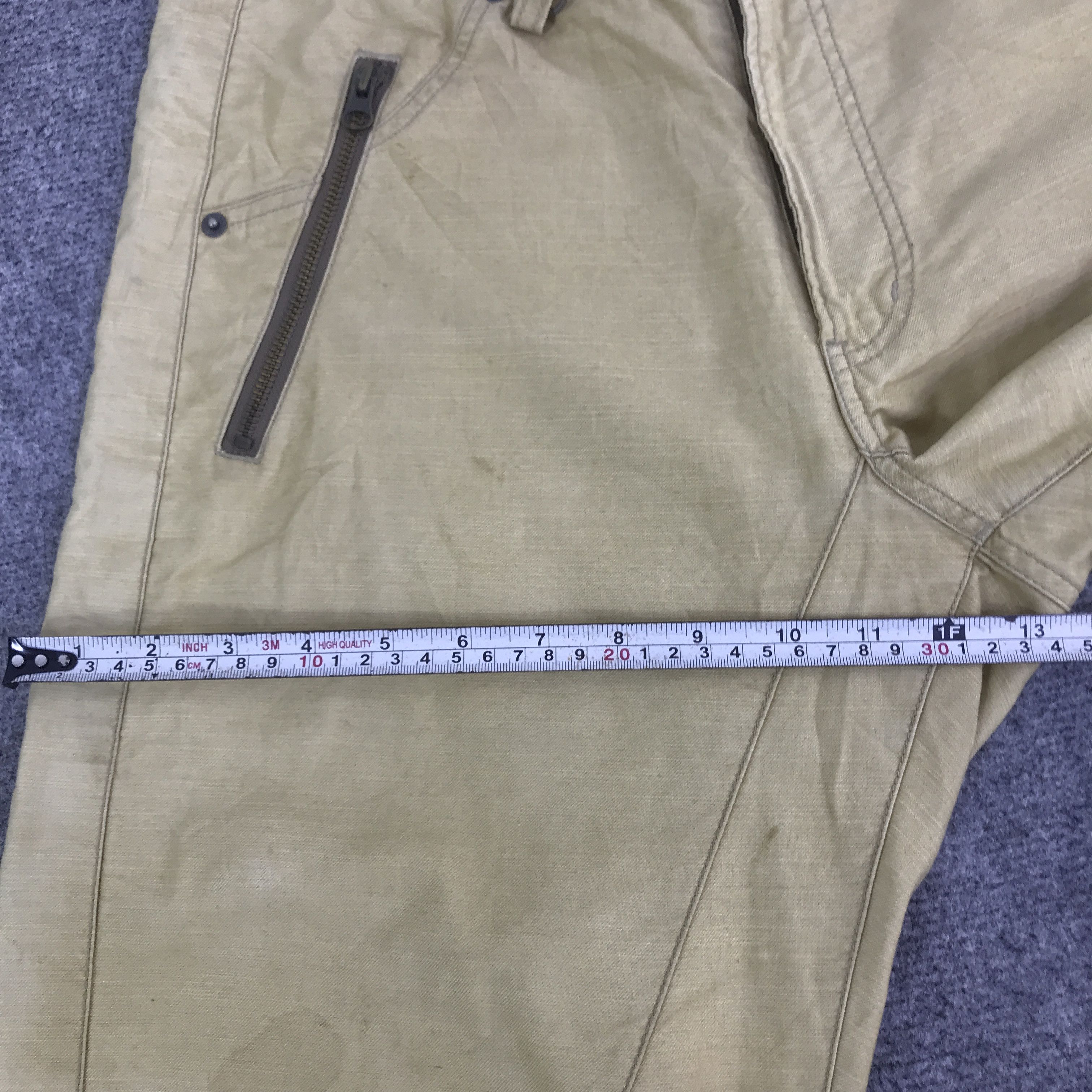 PPFM PPFM khaki casual Baggy pants K118B23 Size US 32 / EU 48 - 9 Thumbnail