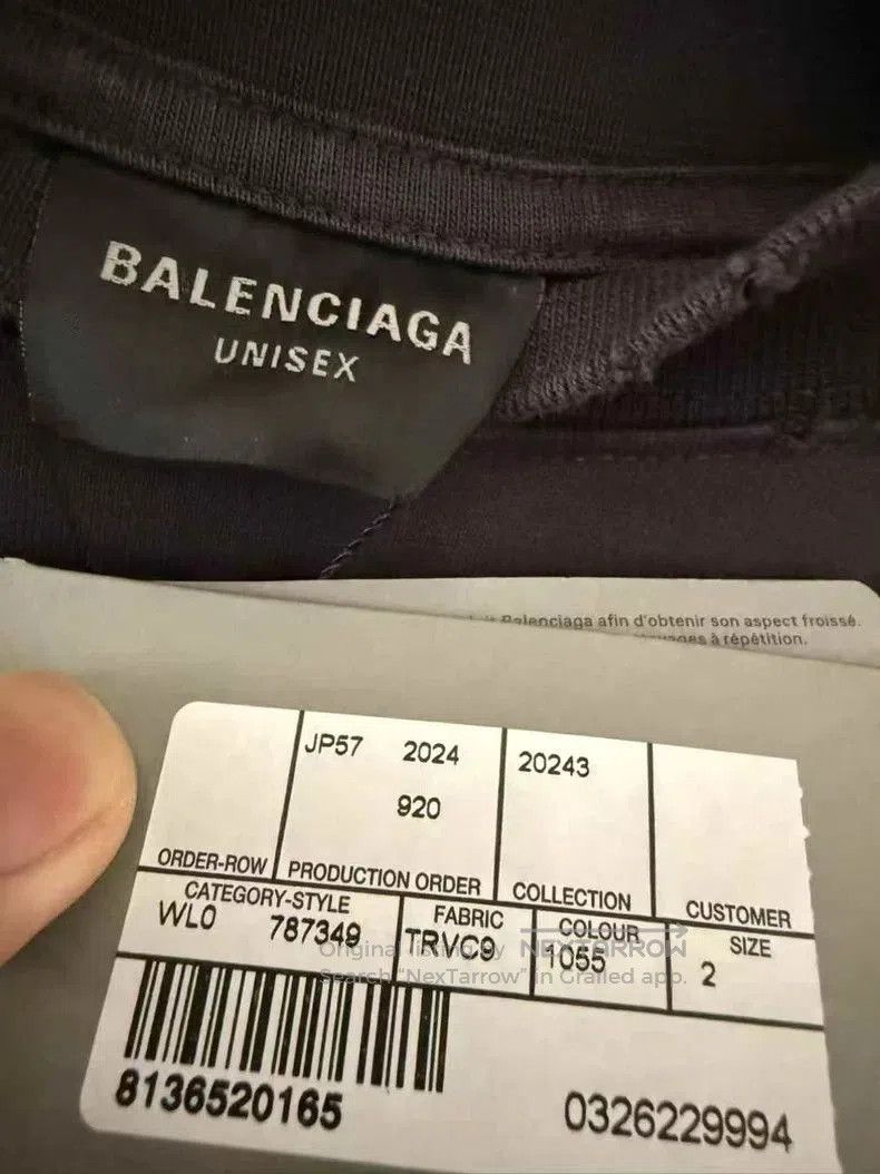 Balenciaga Balenciaga Distressed Planet Short Sleeve. Size US M / EU 48-50 / 2 - 3 Thumbnail