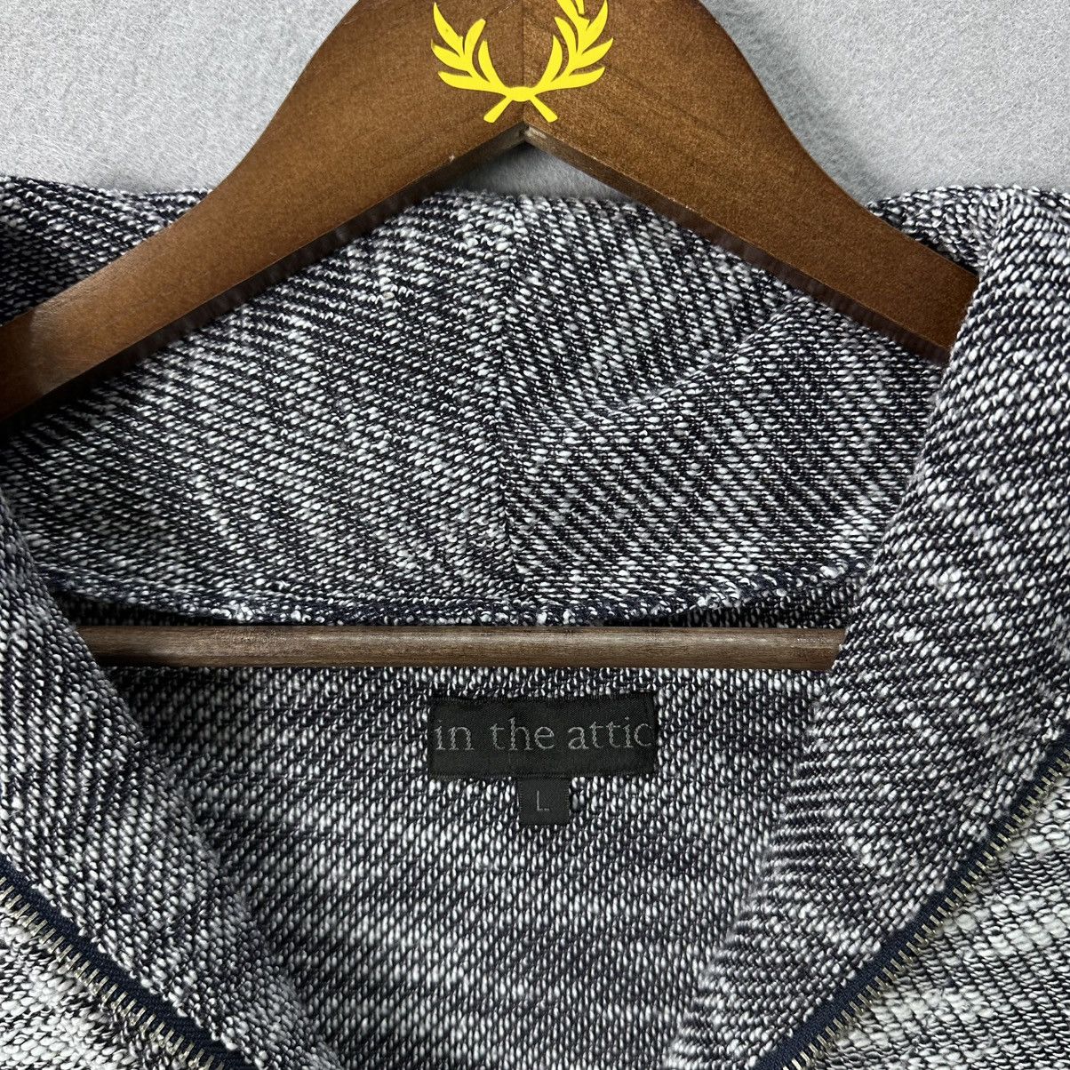 In The Attic Vintage In The Attic Zip Hoodie Minimalist Knit Jacket Size US L / EU 52-54 / 3 - 4 Thumbnail