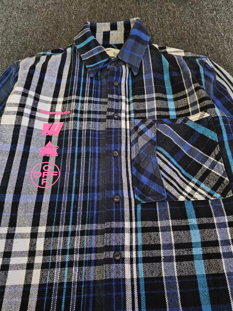 Off-White Plaid Shirt