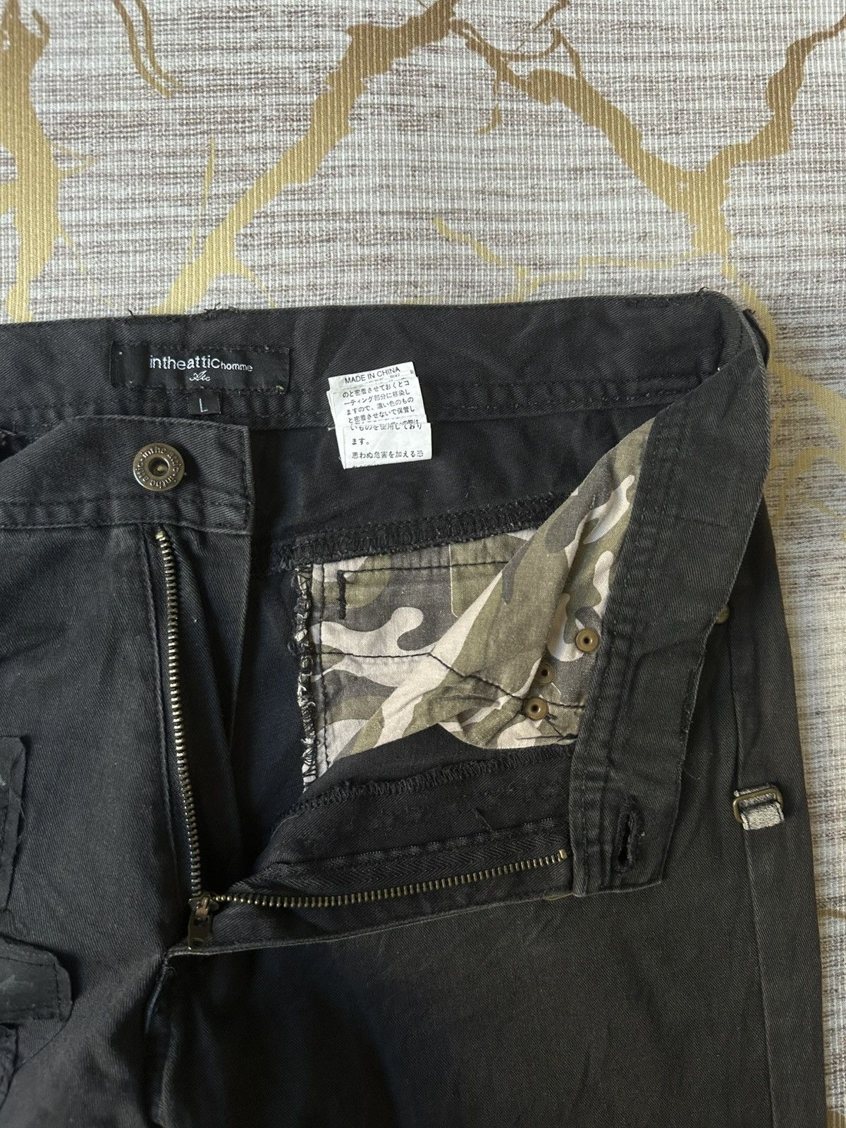 In The Attic FLARE In The Attic Poem Patchwork Pocket Pant Size US 32 / EU 48 - 15 Thumbnail