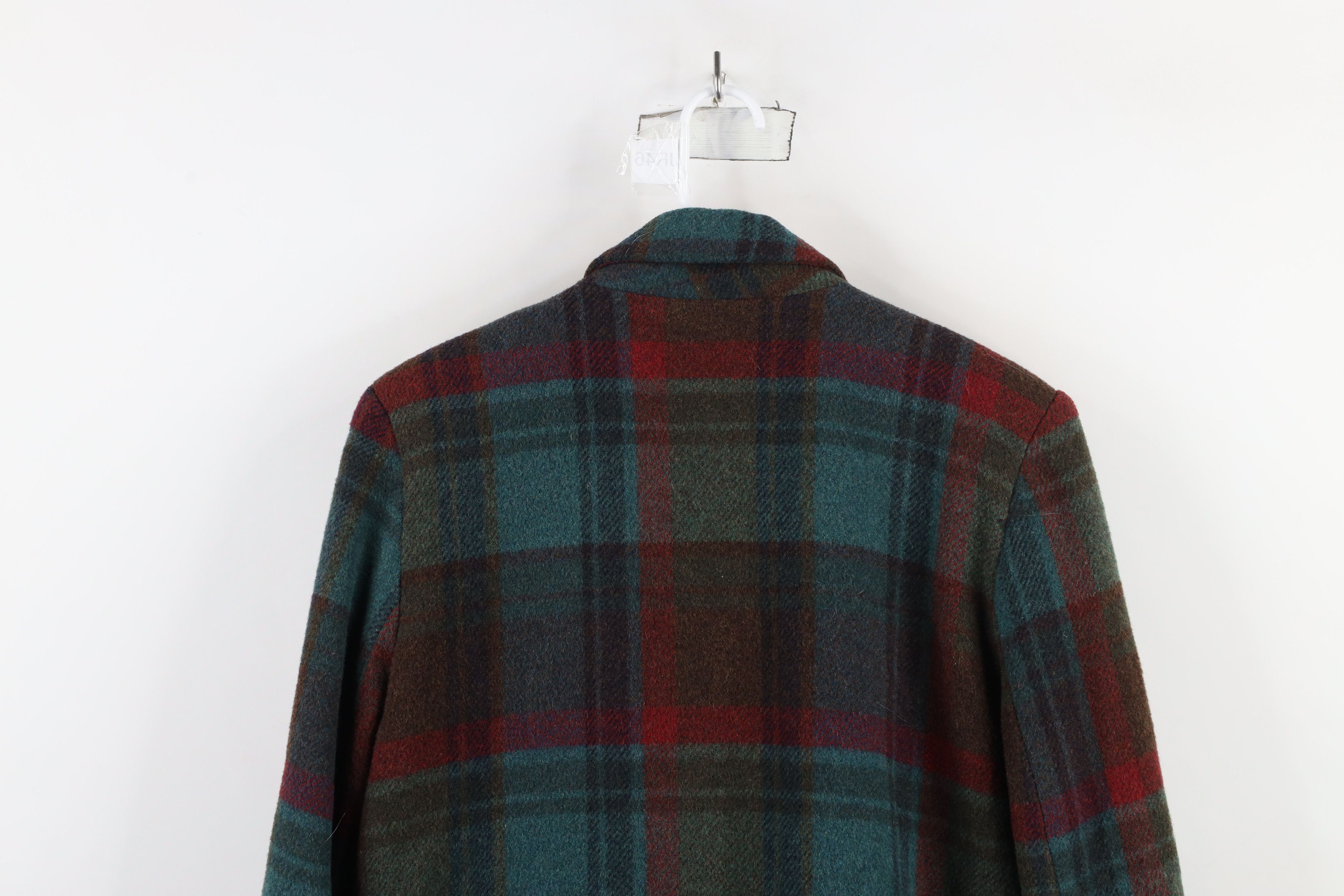 Vintage Vintage 90s Streetwear One Button Blazer Suit Jacket Plaid Size XXL / US 16-18 / IT 52-54 - 12 Thumbnail