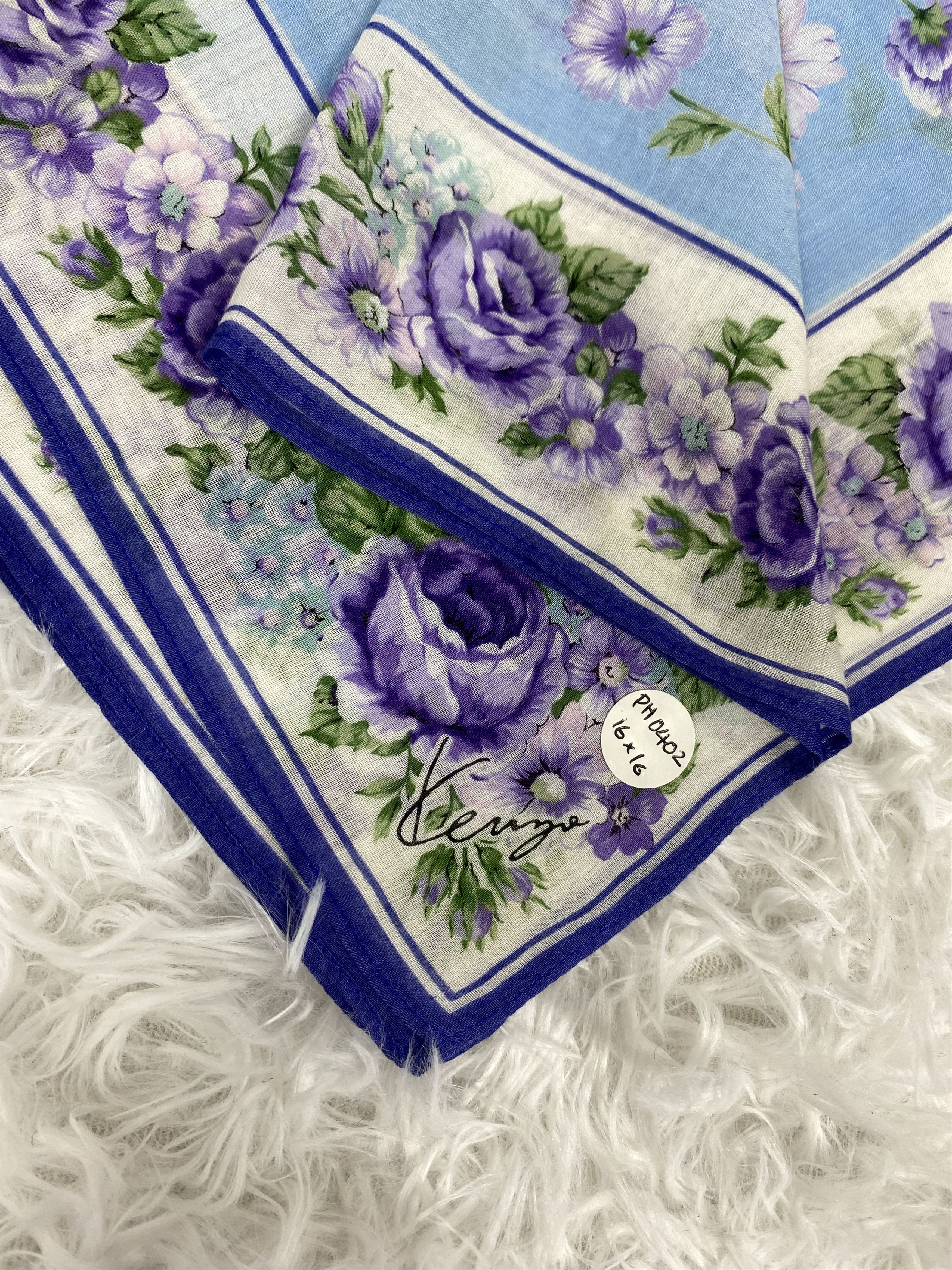Kenzo Vintage Kenzo Handkerchief Neckerchief PH0402 Size ONE SIZE - 2 Thumbnail