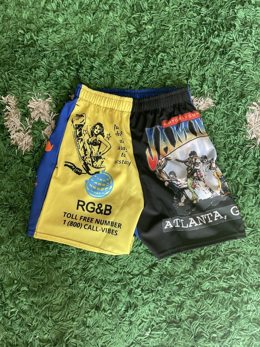 RGB Freight RGB Mixed Experimental yellow Shorts Size US 29 - 1 Thumbnail