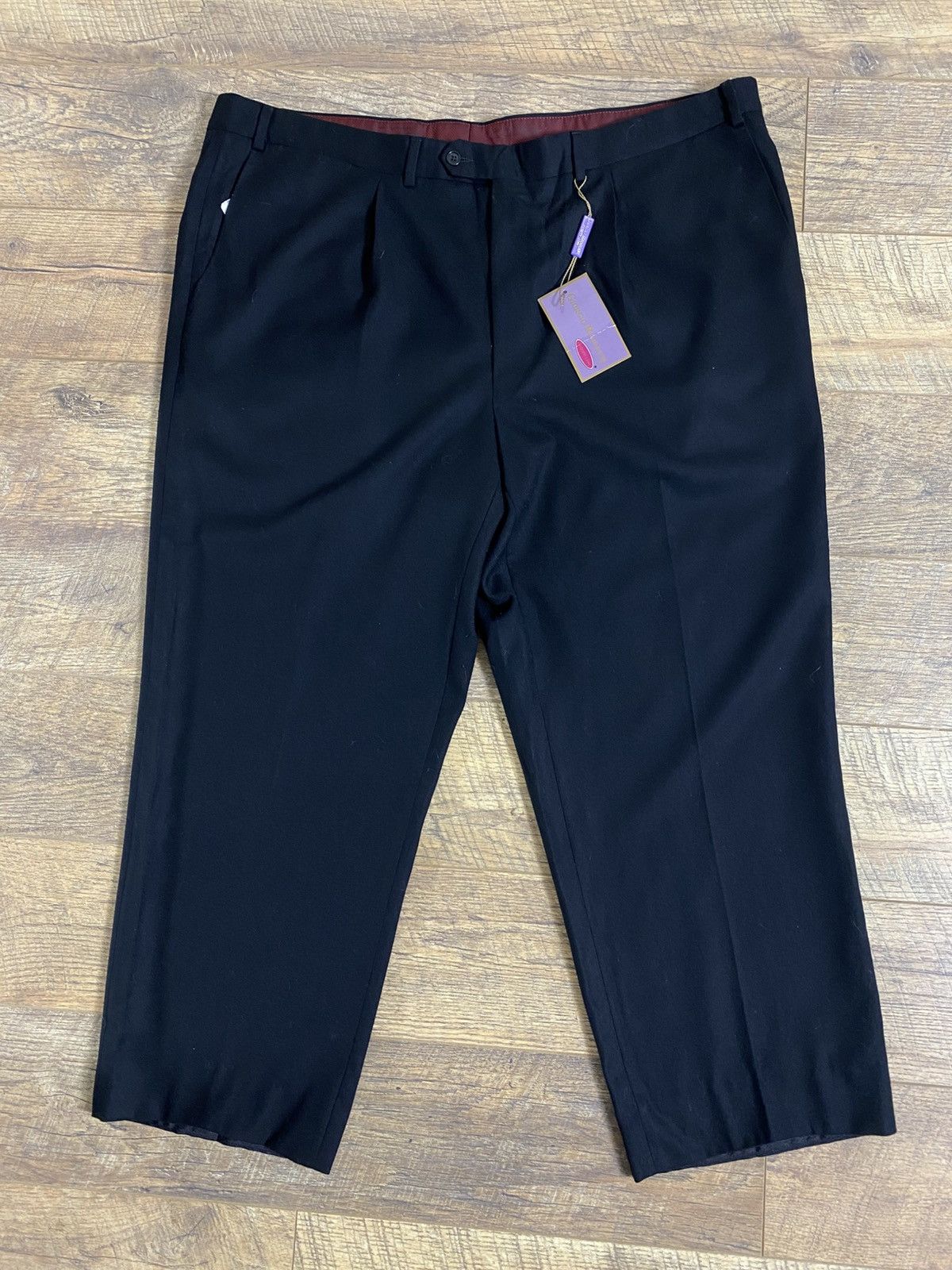 Vintage Giorgio Reggiani 100% Merino Wool Pleated Trousers Size US 36 / EU 52 - 1 Thumbnail