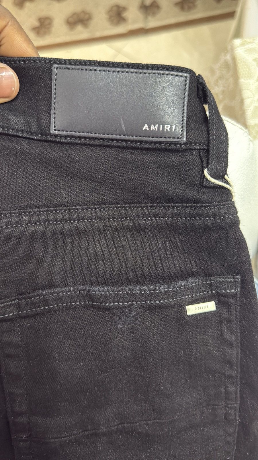 Amiri Amiri black stack jeans Size US 29 - 3 Thumbnail