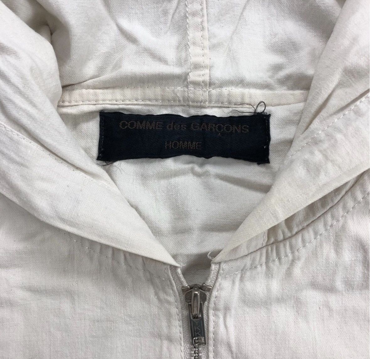 Comme des Garcons 2000s Comme Des Garcons Hoodie Light Jacket BIG POCKET Size US XL / EU 56 / 4 - 6 Thumbnail