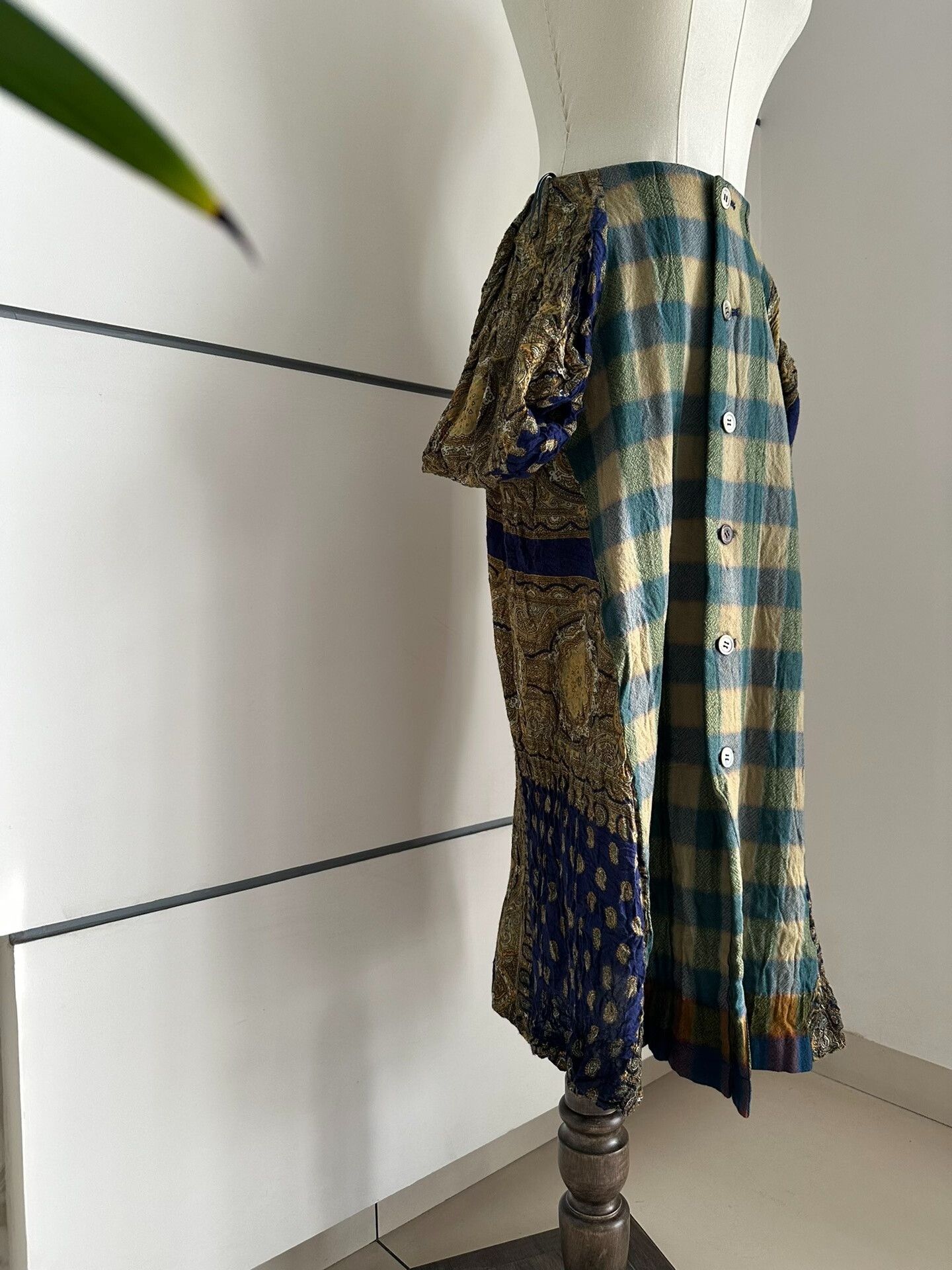 Comme des Garcons Comme des Garcons SIZES 94SS Ethnic-style long dress| Size 26" / US 2 / IT 38 - 1 Thumbnail