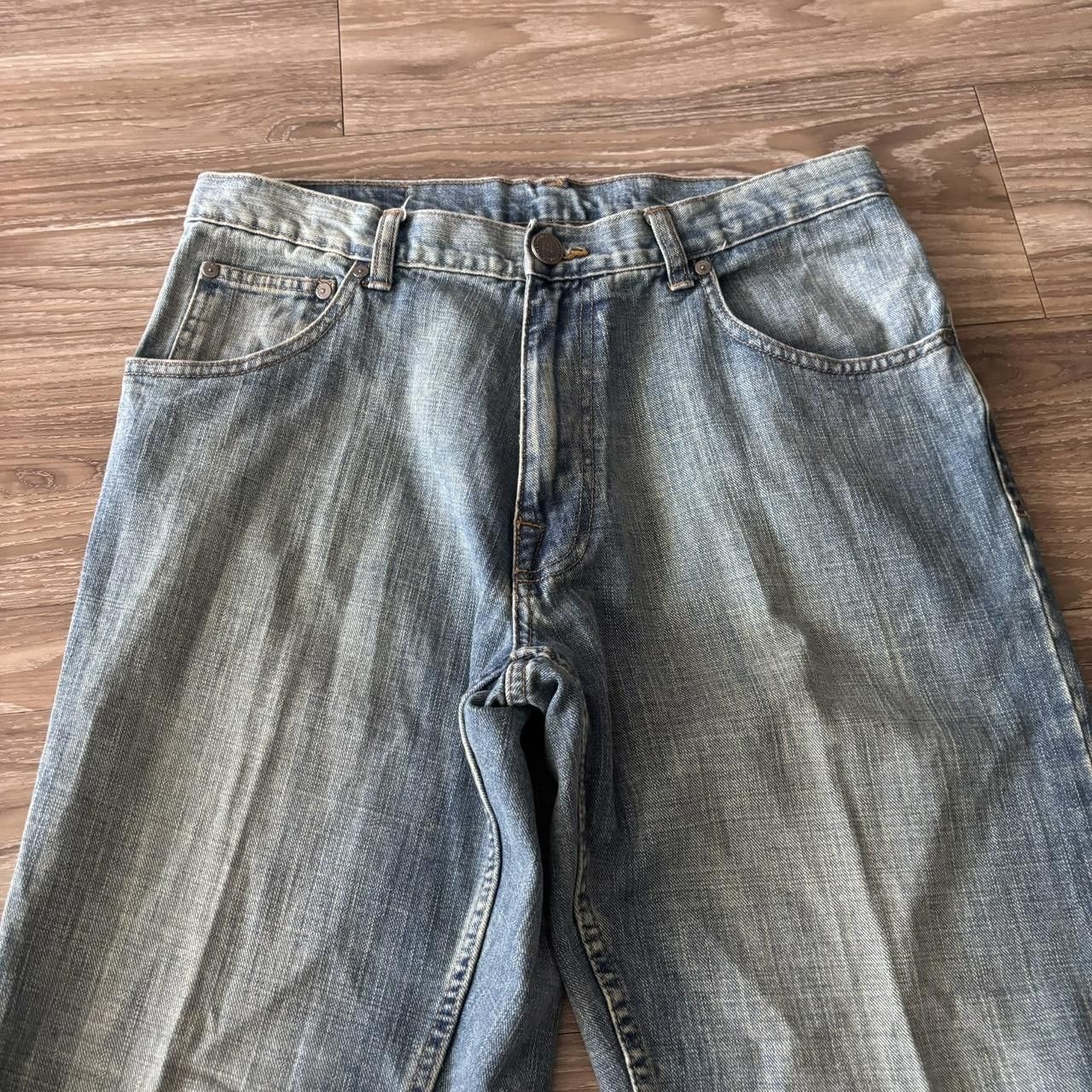 Vintage Crazy Vintage Y2K/2000s Grunge Faded Bootcut Denim Jeans! 32x29 Size US 32 / EU 48 - 5 Thumbnail