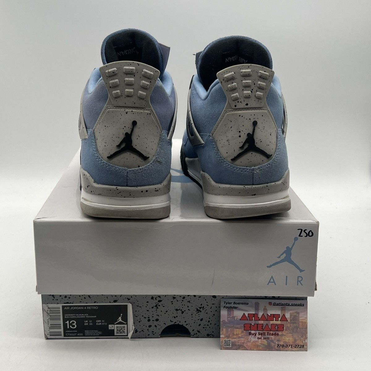 Jordan Brand Air Jordan 4 university blue Size US 13 / EU 46 - 3 Thumbnail
