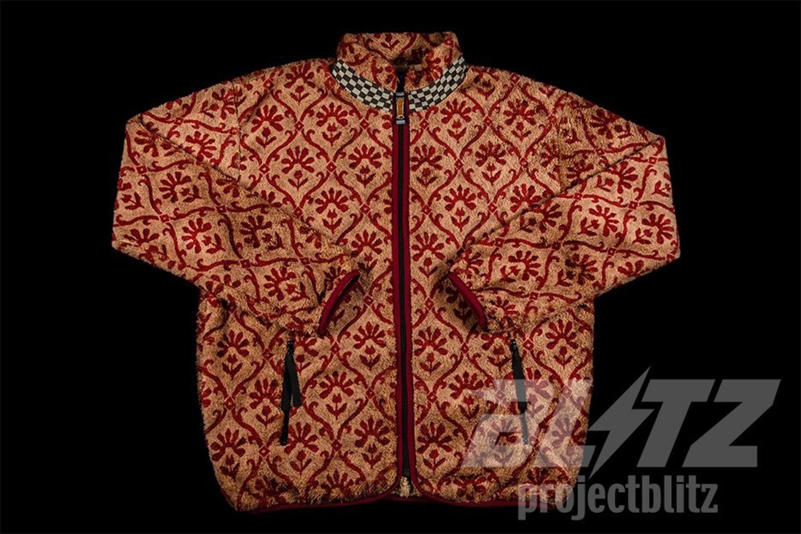 Kapital Kapital Yosemite Arabesque Fleece Zip Blouson Beige Size 5 Size US XXL / EU 58 / 5 - 2 Thumbnail