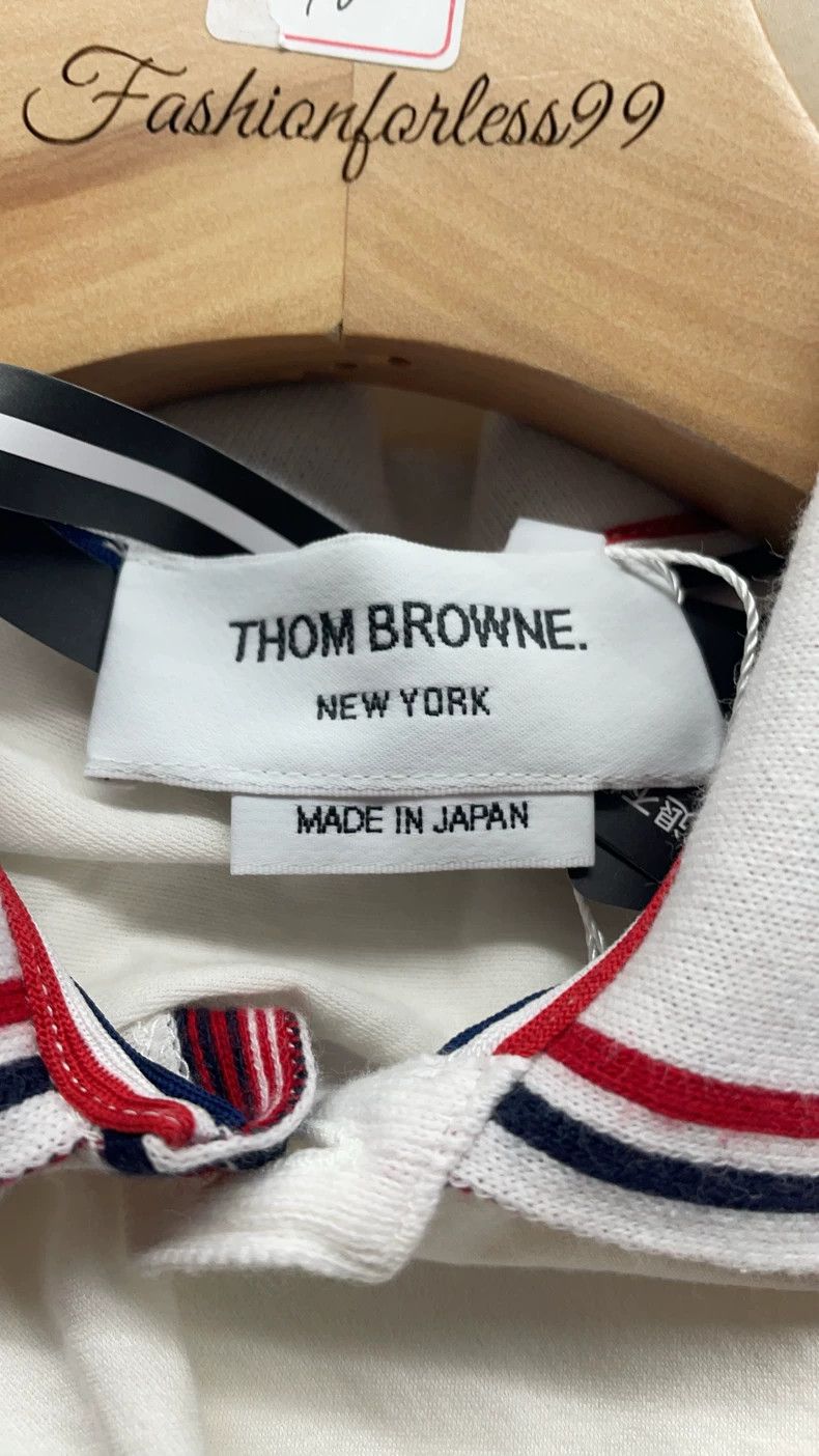 Thom Browne Thom Browne Classic white T-shirt Size US M / EU 48-50 / 2 - 3 Thumbnail