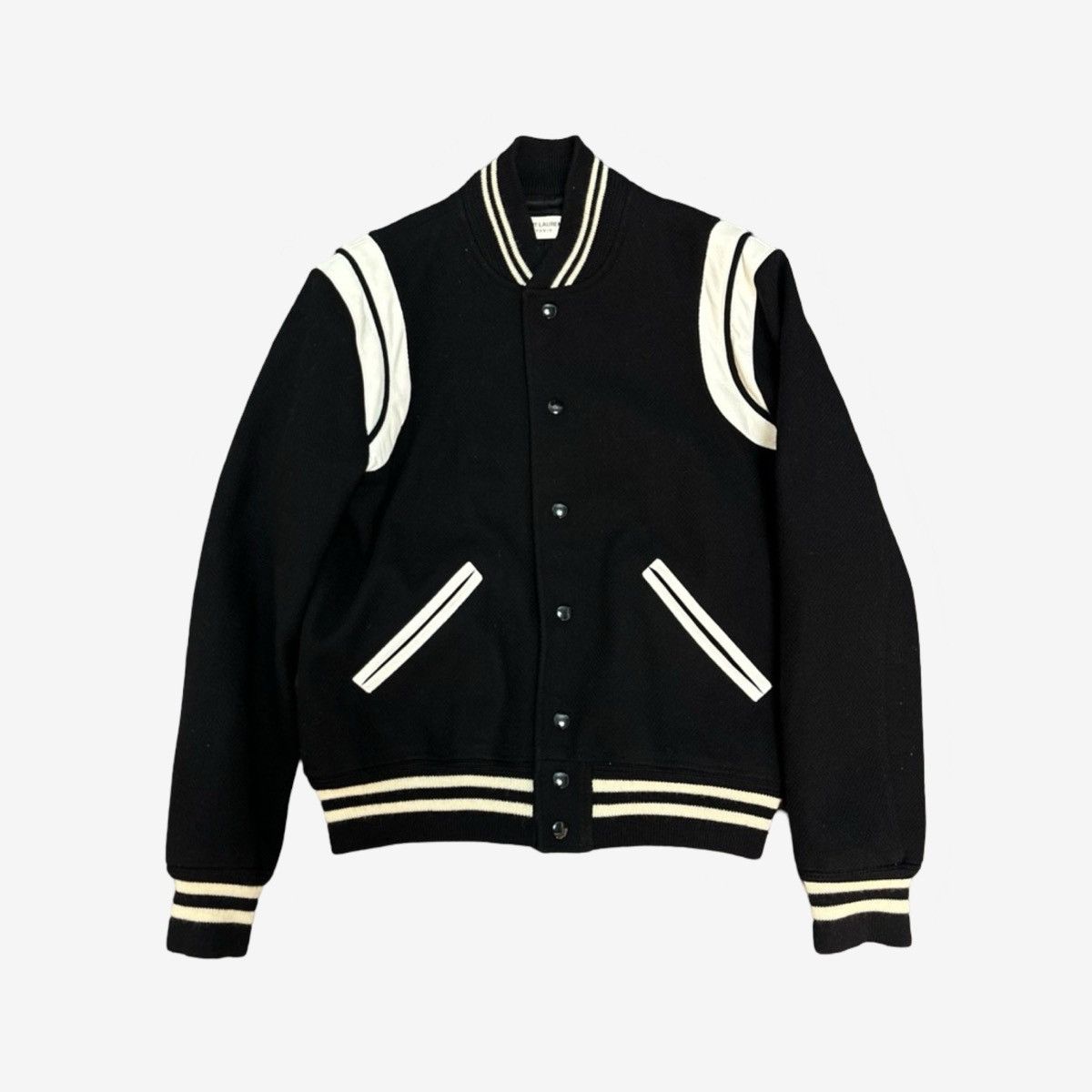 Saint Laurent Paris Saint Laurent Paris Teddy Jacket Sz. 44 Size US S / EU 44-46 / 1 - 2 Thumbnail