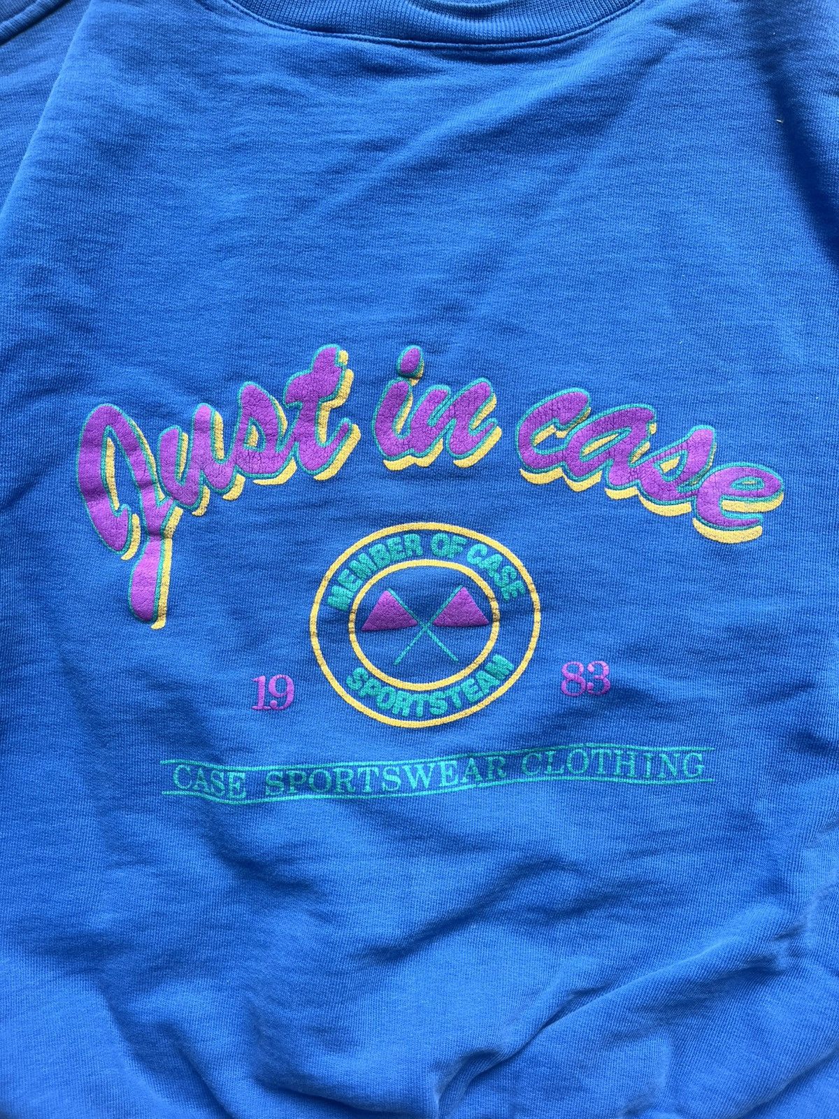 Other Vintage blue crewneck Size US M / EU 48-50 / 2 - 2 Thumbnail