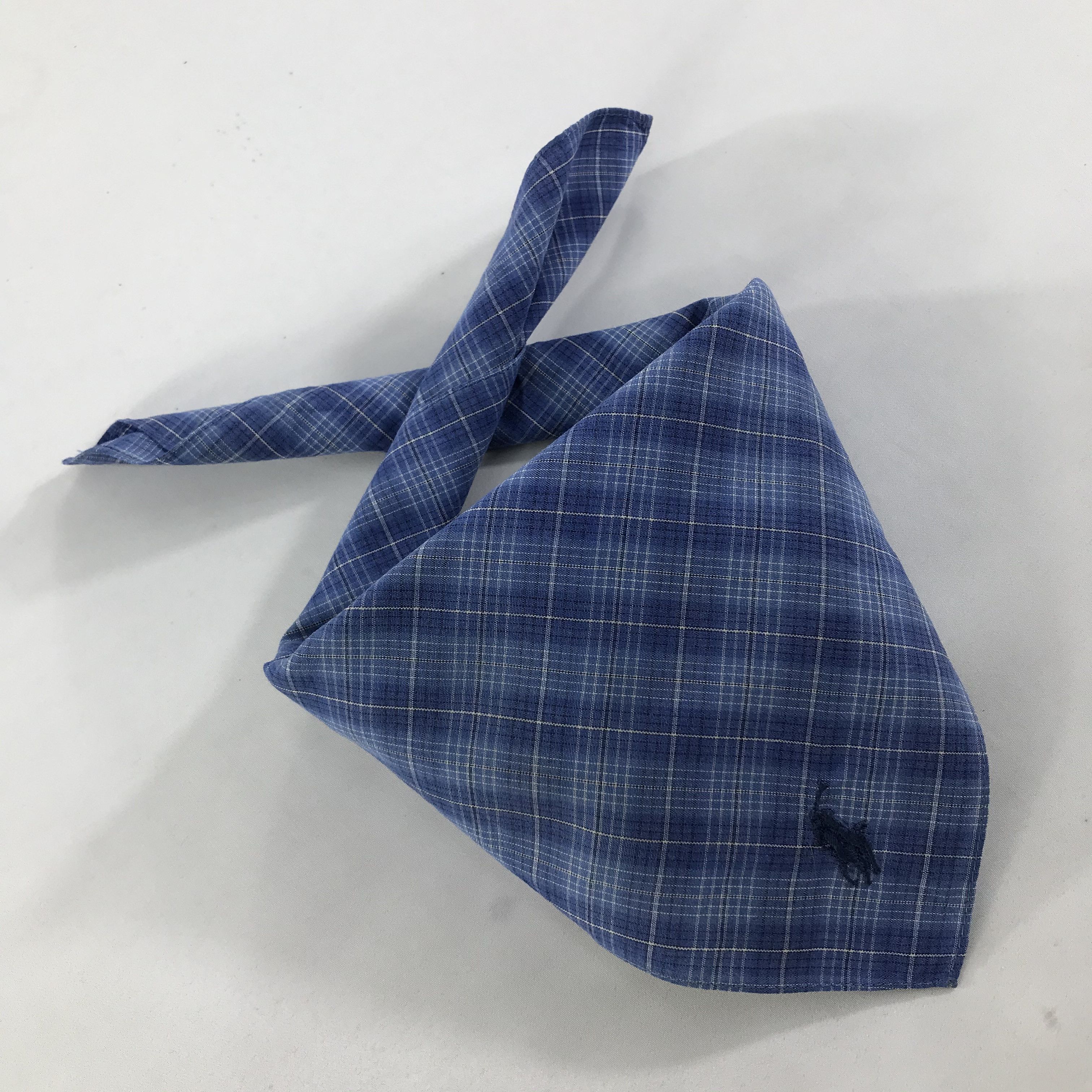 Polo Ralph Lauren × Vintage Polo Ralph Lauren Bandana / Handkerchief /Neckerchief -S1444 Size ONE SIZE - 4 Thumbnail