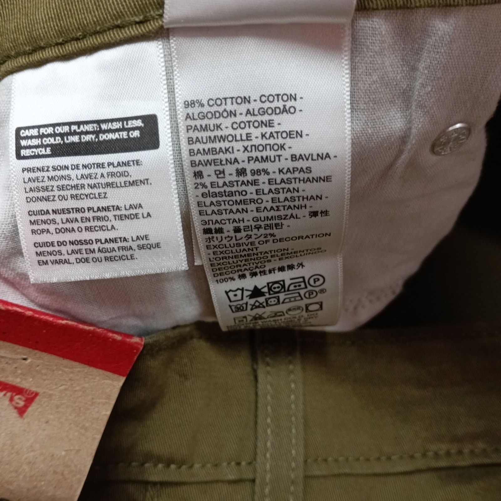 Levi's Levi's Women Tapered Leg Boyfriend Jeans Size 12 31x27 Green Size 31" - 5 Thumbnail