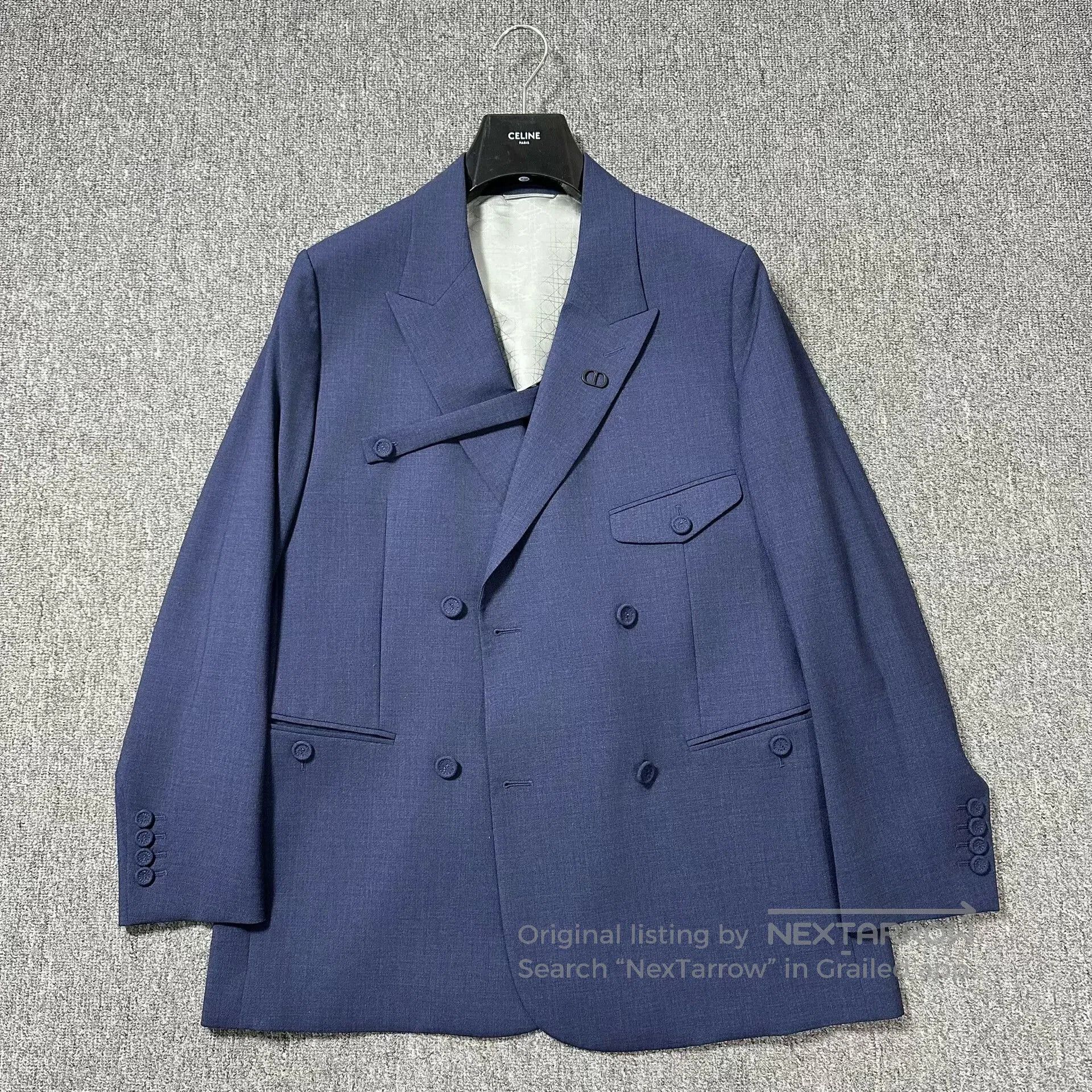 Dior Dior Man Deconstructed Double-Breasted Suit. Size US M / EU 48-50 / 2 - 1 Thumbnail