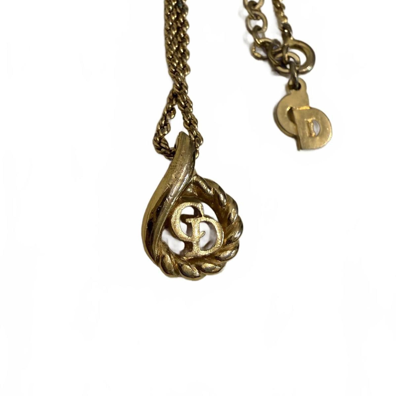 Christian Dior Monsieur Authentic Christian Dior Gold Plated Necklace- EUC Size ONE SIZE - 2 Thumbnail