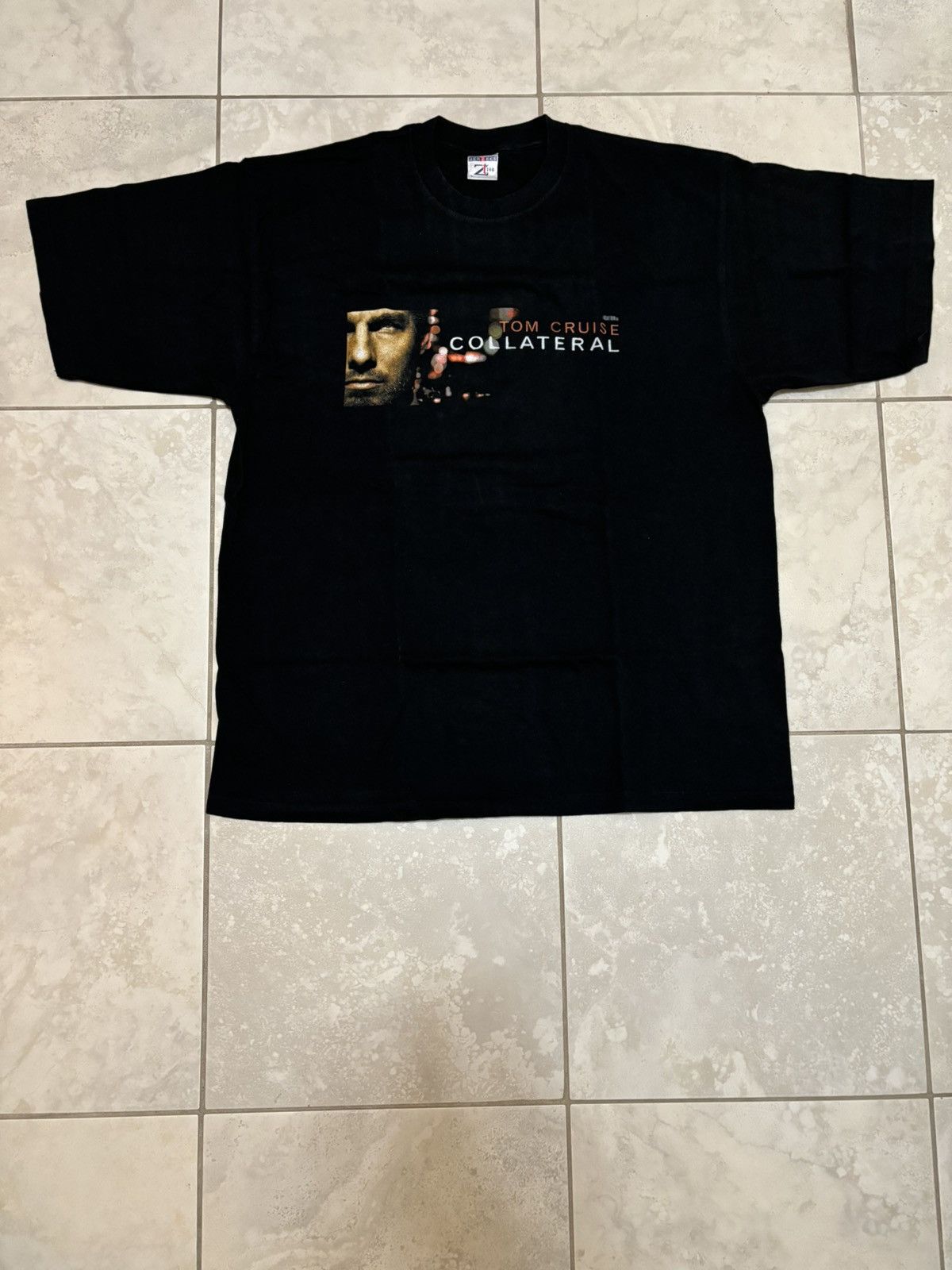 Vintage rare vintage Collateral Tom Cruise Jamie Foxx Mann movie tee Size US L / EU 52-54 / 3 - 1 Thumbnail