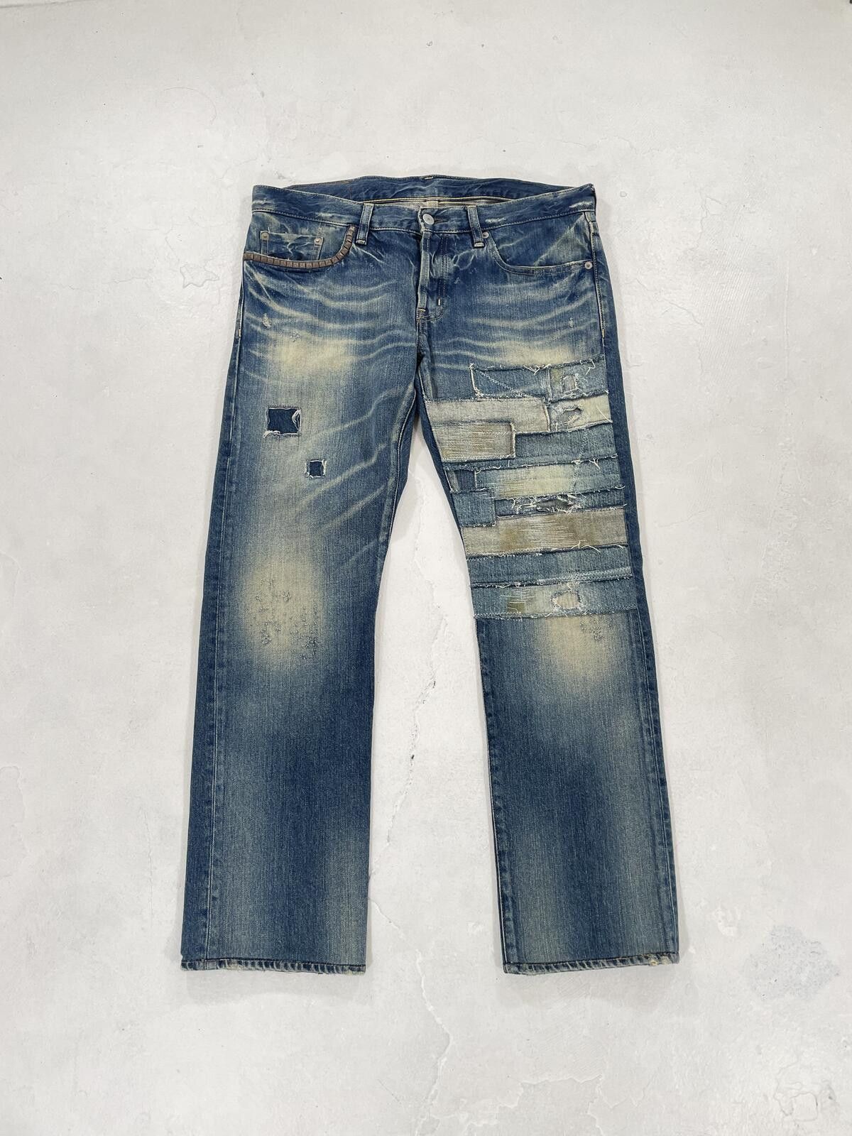 Hysteric Glamour Hysteric glamour scab denim Size US 35 - 1 Thumbnail