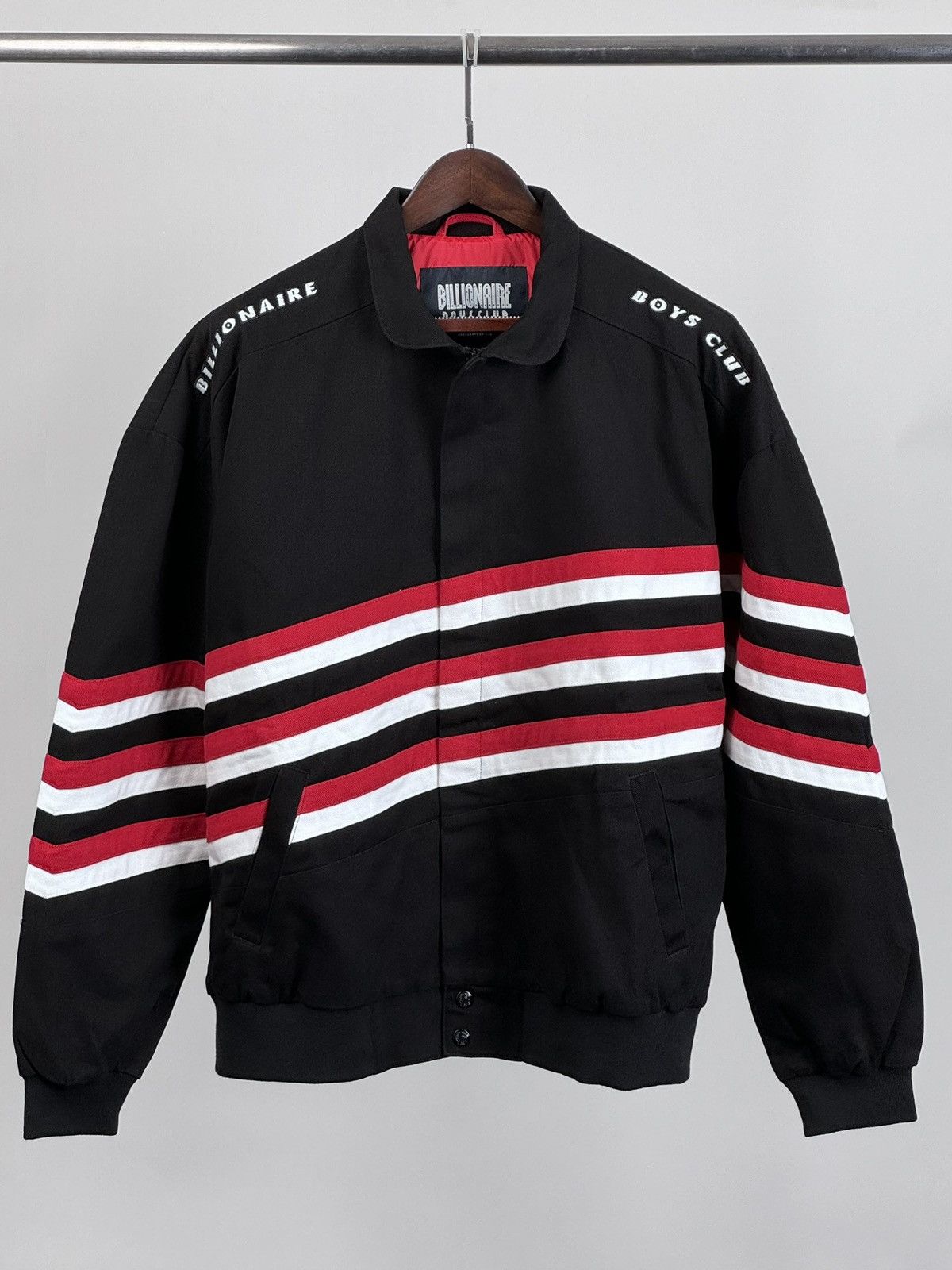 image of Billionaire Boys Club Racing Jacket L in Black, Men's (Size Large)