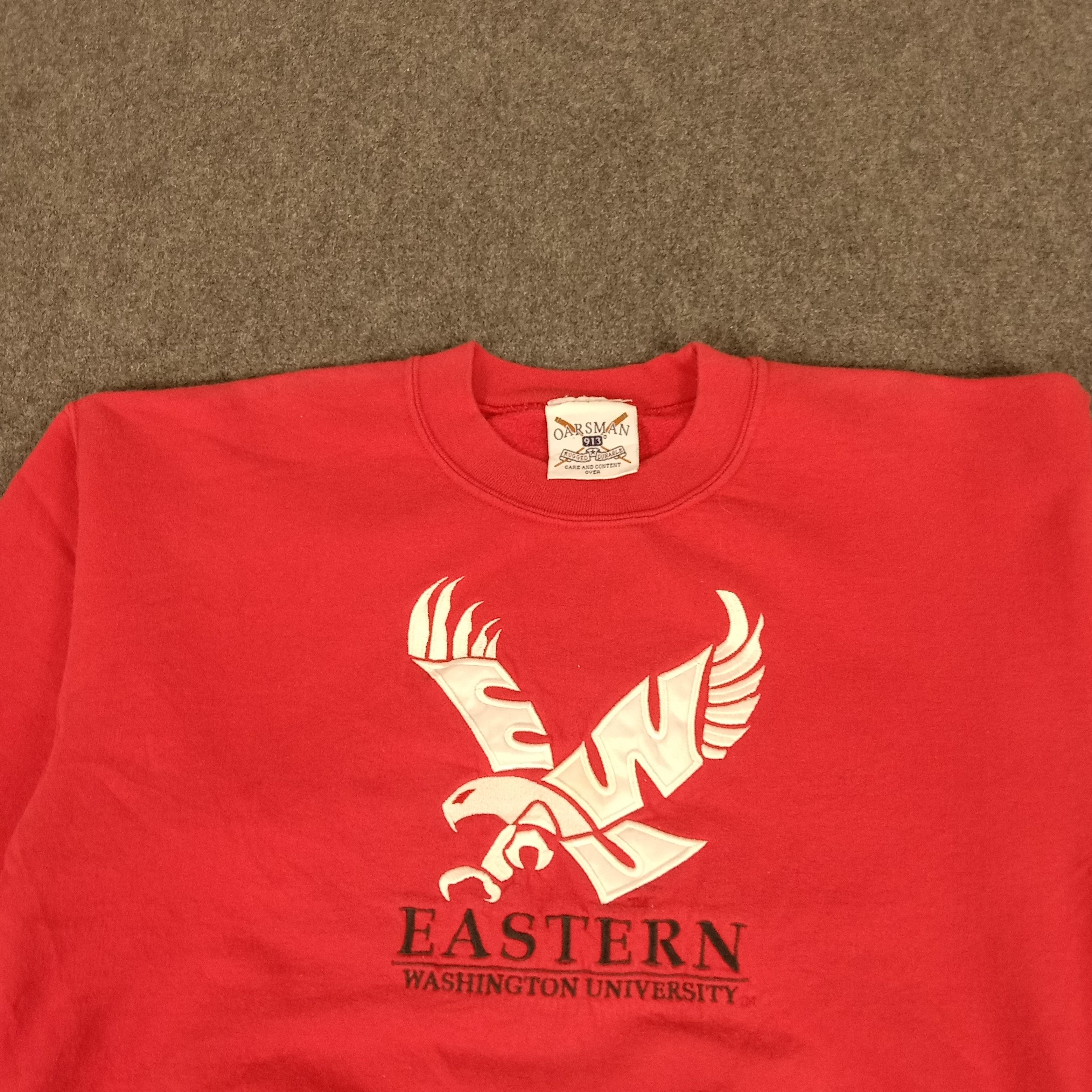 Vintage Eastern Washington University Sweatshirt Size US M / EU 48-50 / 2 - 3 Thumbnail