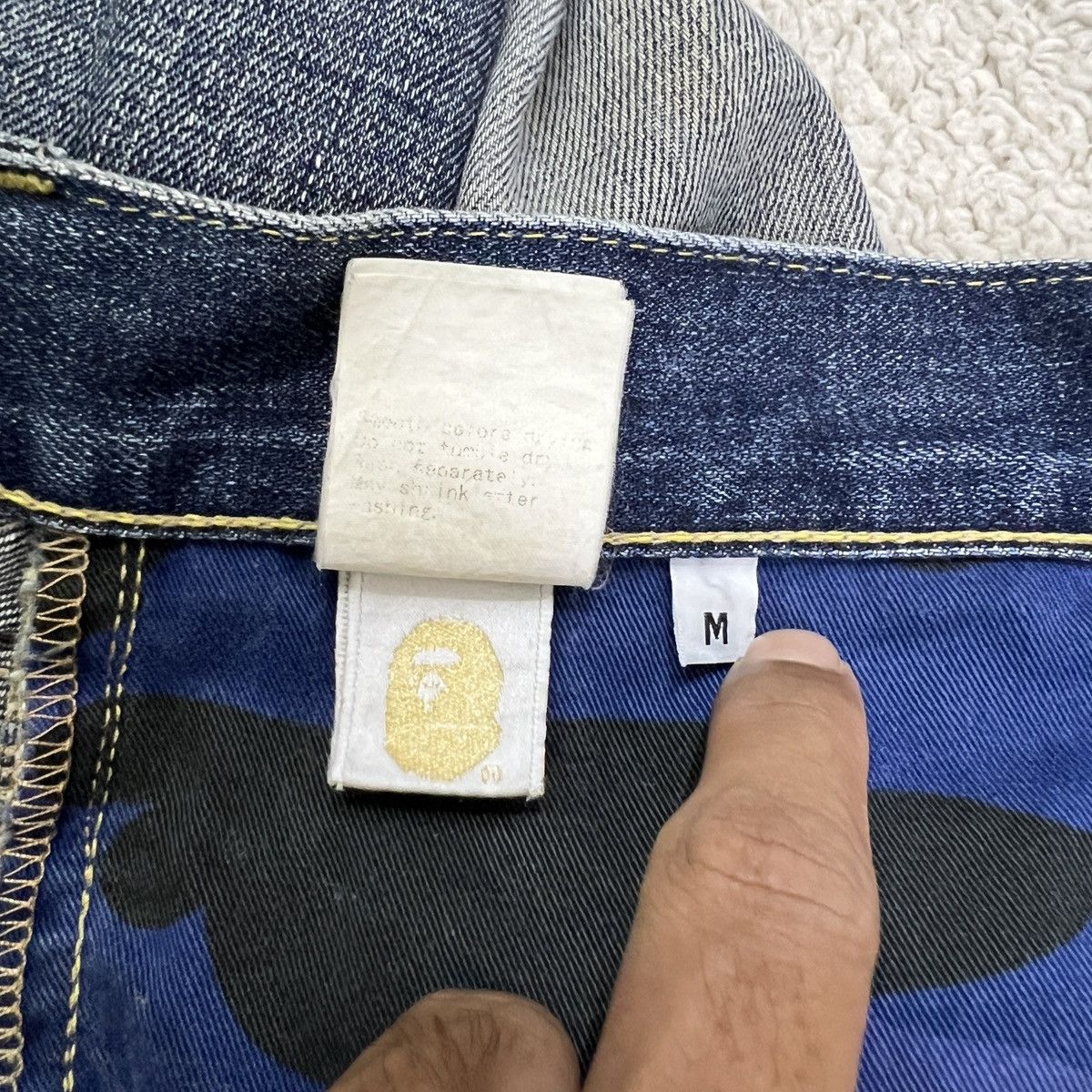 Bape Nigo Era A Bathing Ape Classic Bape Star jeans Size US 34 / EU 50 - 25 Thumbnail