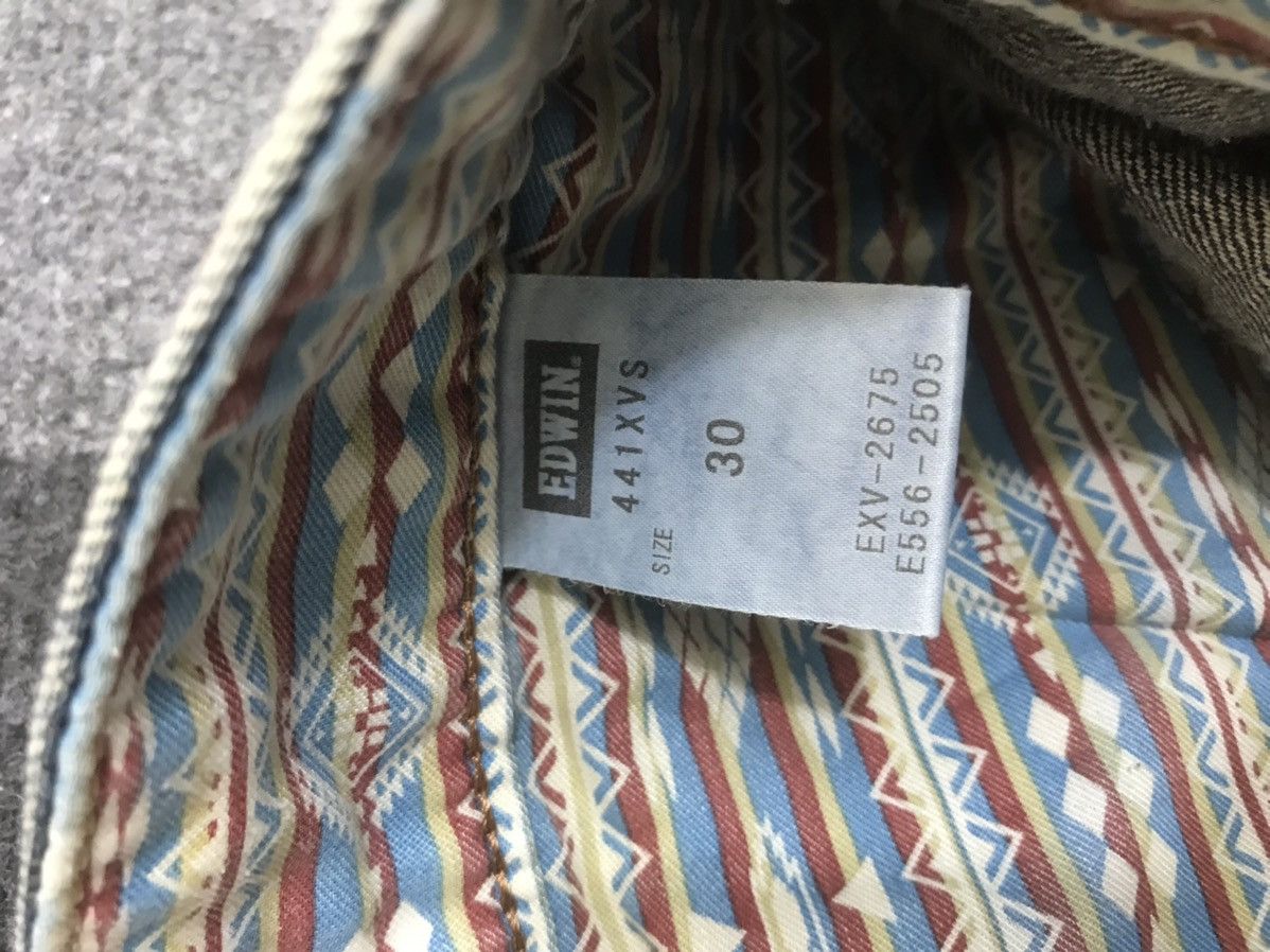Edwin 💥FLARE💥VTG EDWIN FLARE BLUE WASH NAVAJO Denim Size US 32 / EU 48 - 14 Thumbnail
