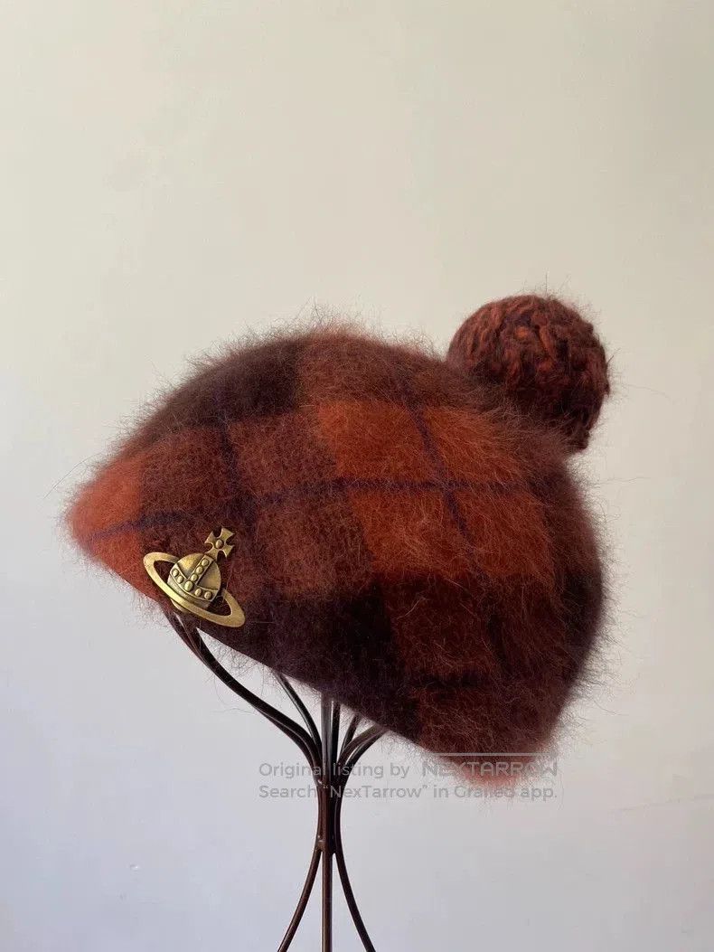 Vivienne Westwood Vivienne Westwood Vintage Plaid Beret . Size ONE SIZE - 1 Thumbnail